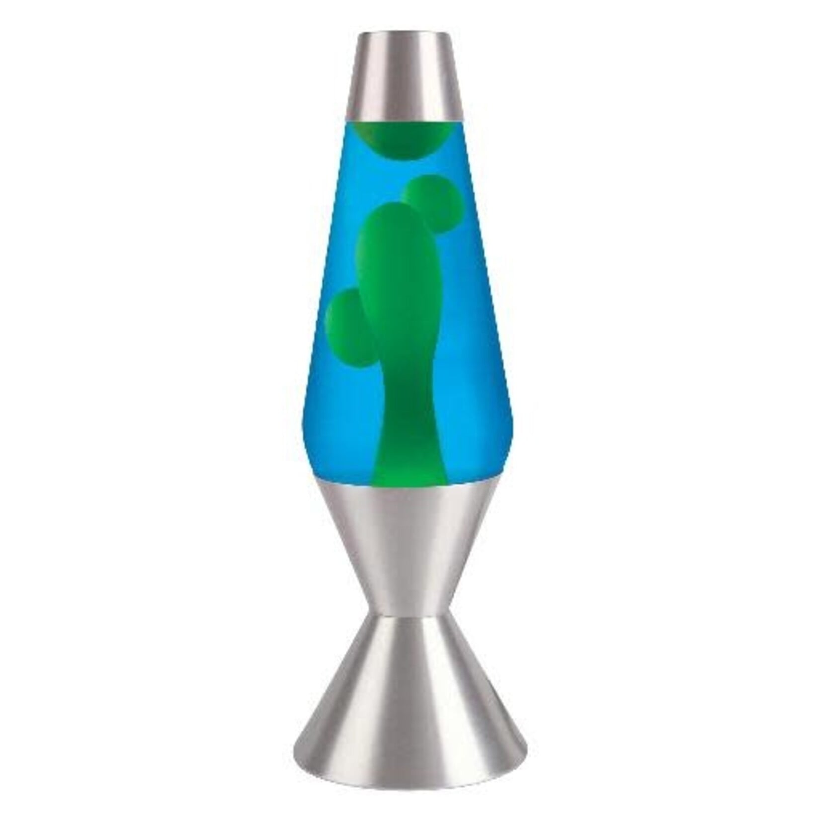 Lava Lamp Green Blue 16.3"