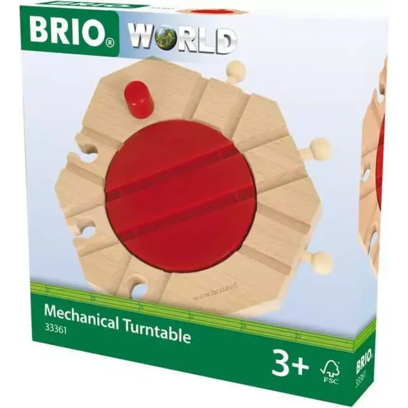 BRIO WORLD Mechanical Turntable