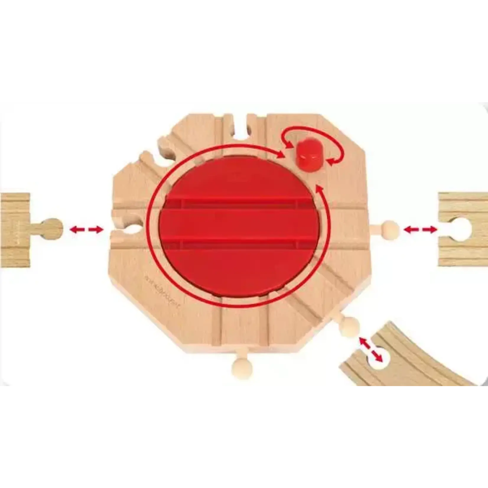 BRIO WORLD Mechanical Turntable