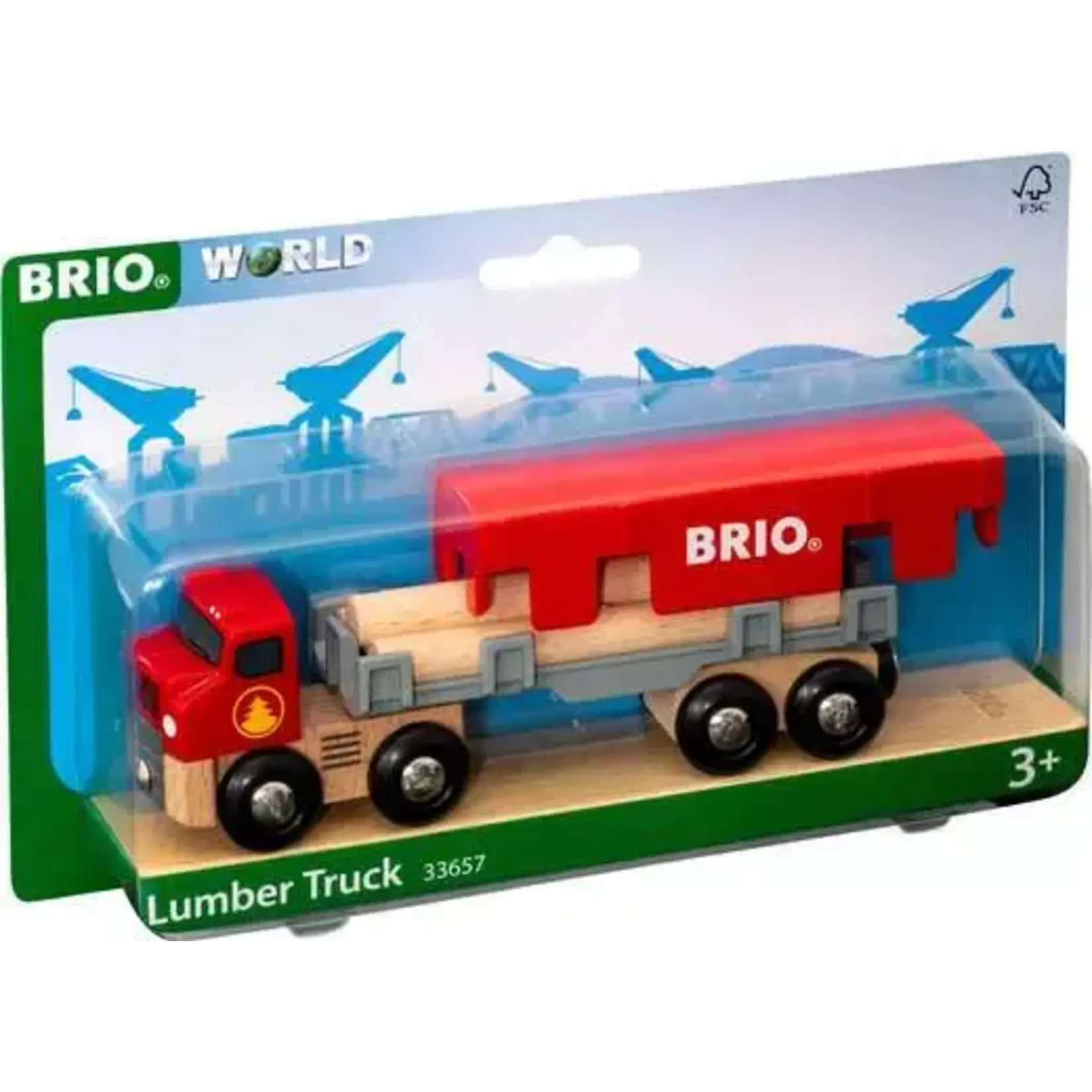 BRIO World Lumber Truck