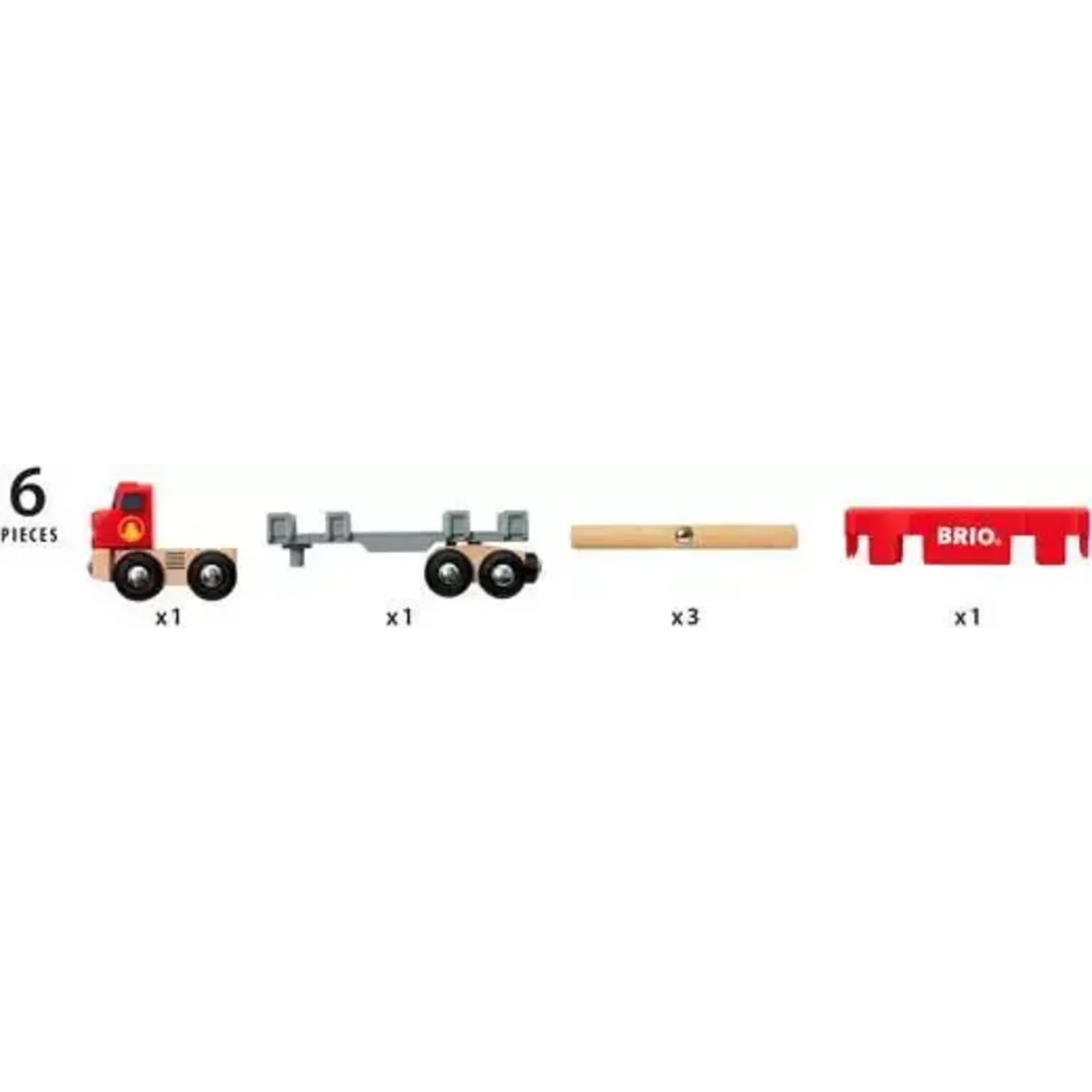 BRIO World Lumber Truck
