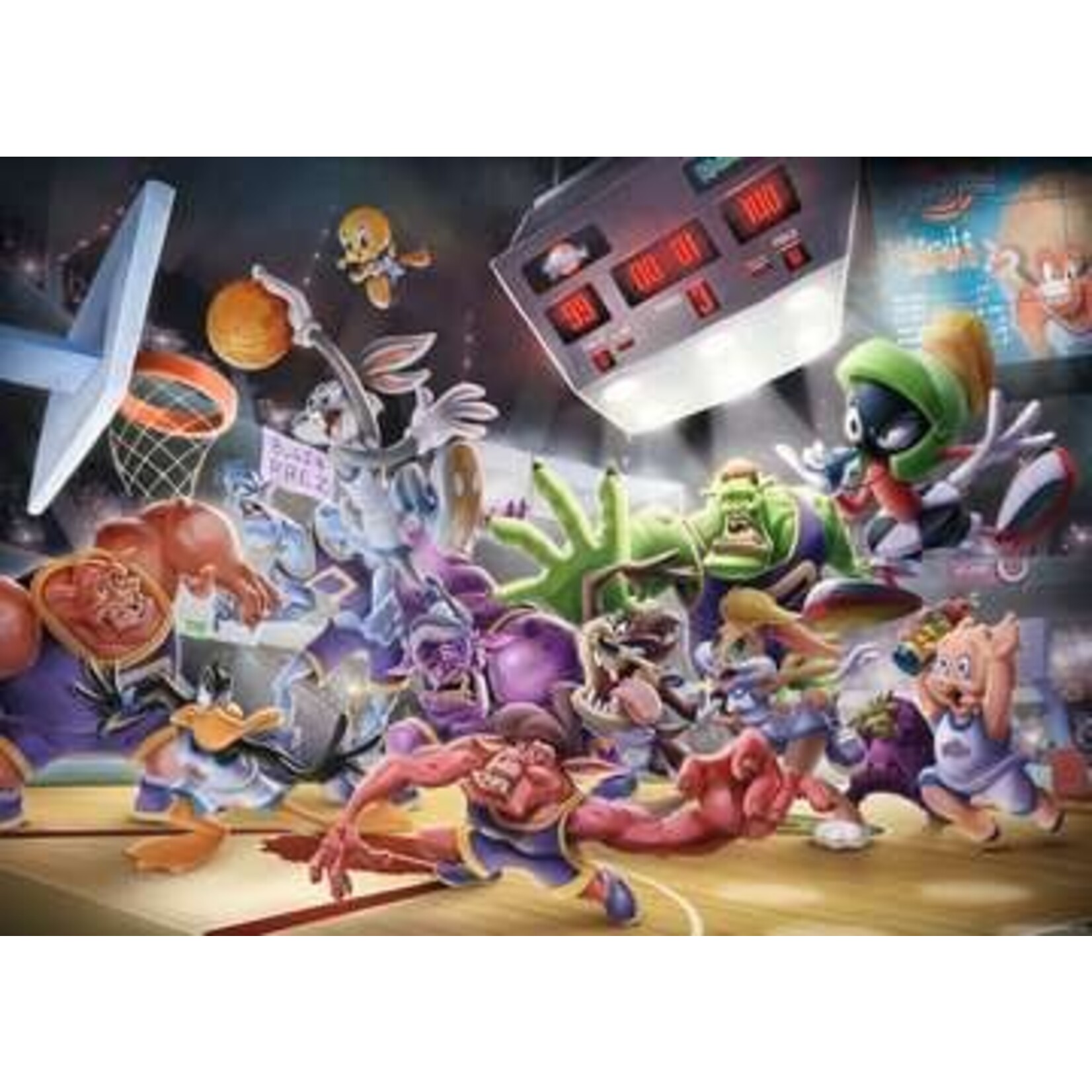 Space Jam Final Dunk 1000pc Puzzle
