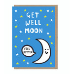 Get Well Moon Card