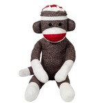 Jumbo Plush Sock Monkey