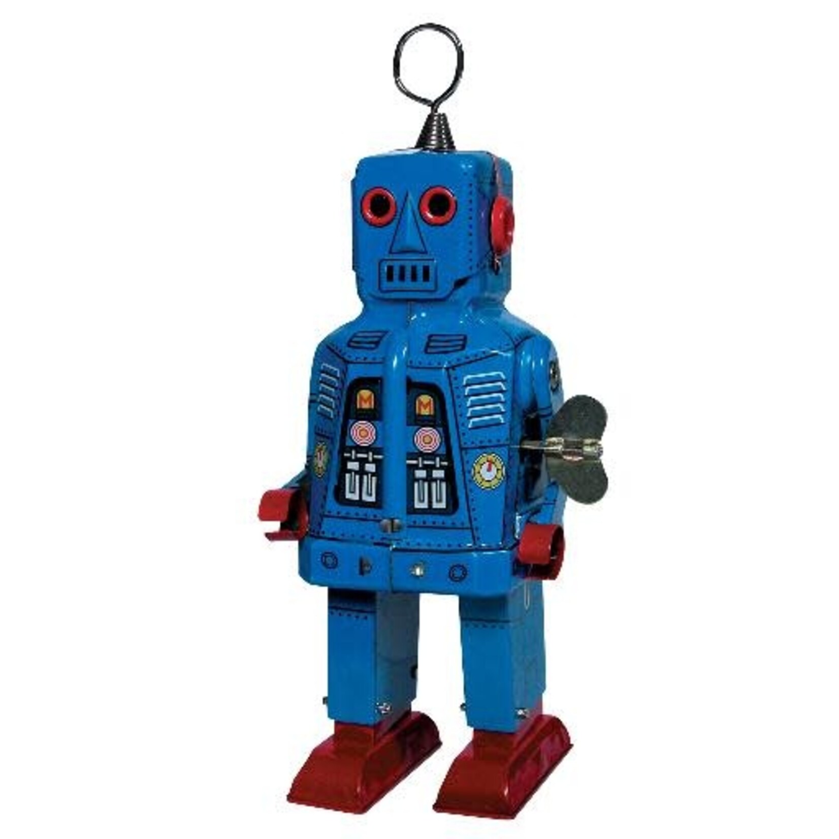 Wind Up Space Robot Sparking