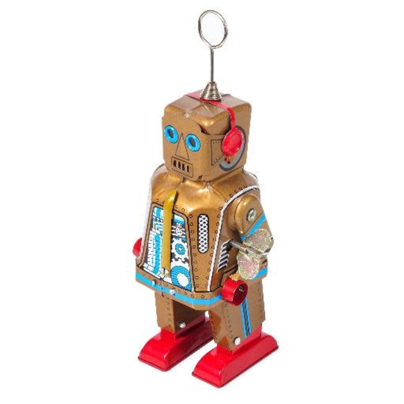 Wind Up Space Robot Sparking