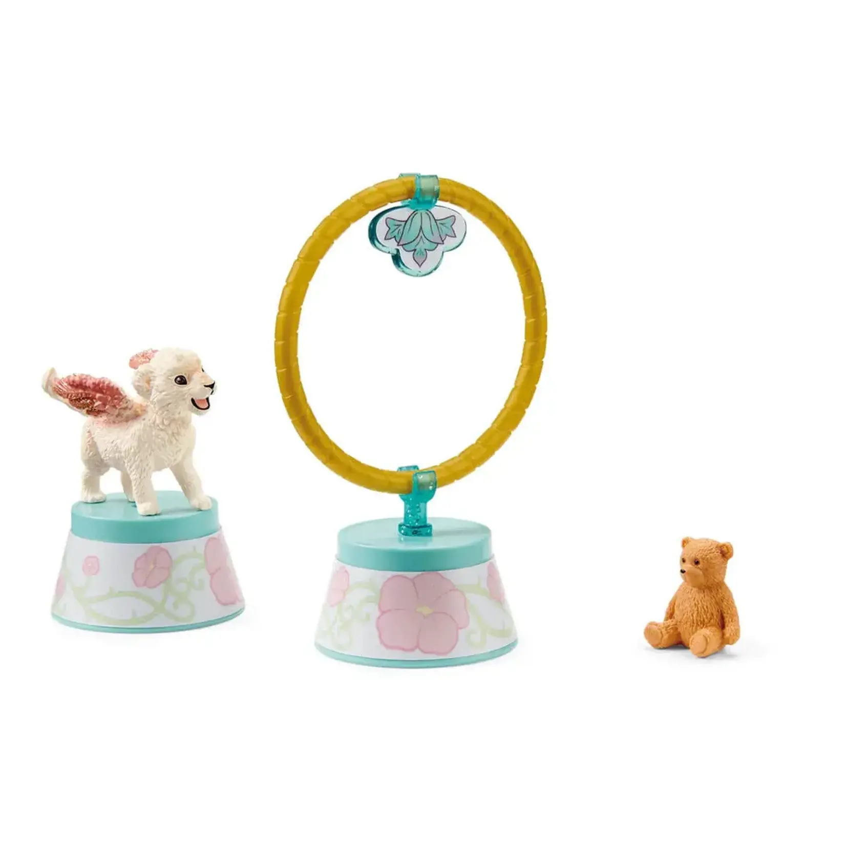 Winged Baby Lion Training Playset
