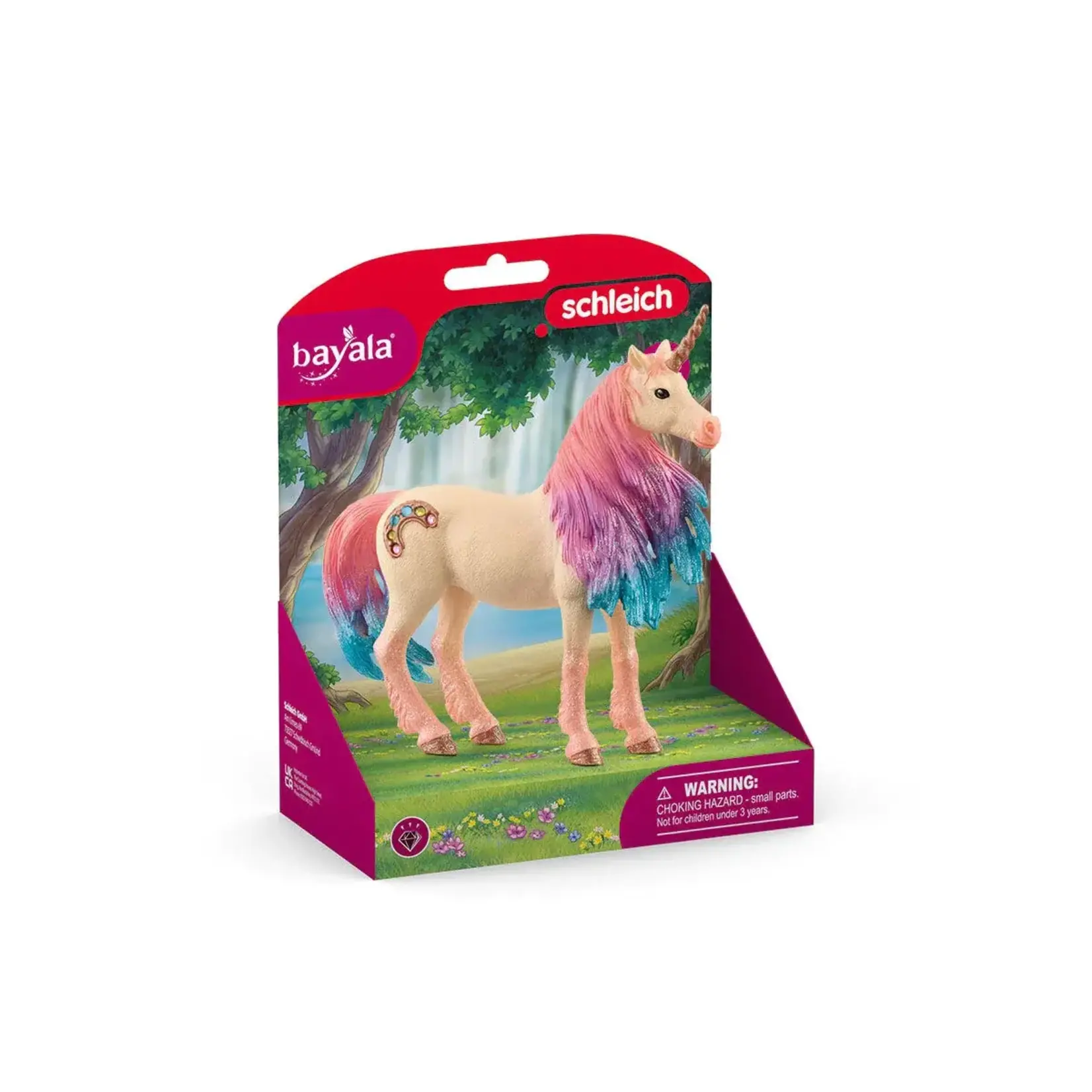 Marshmallow Unicorn Mare Figurine by Schleich