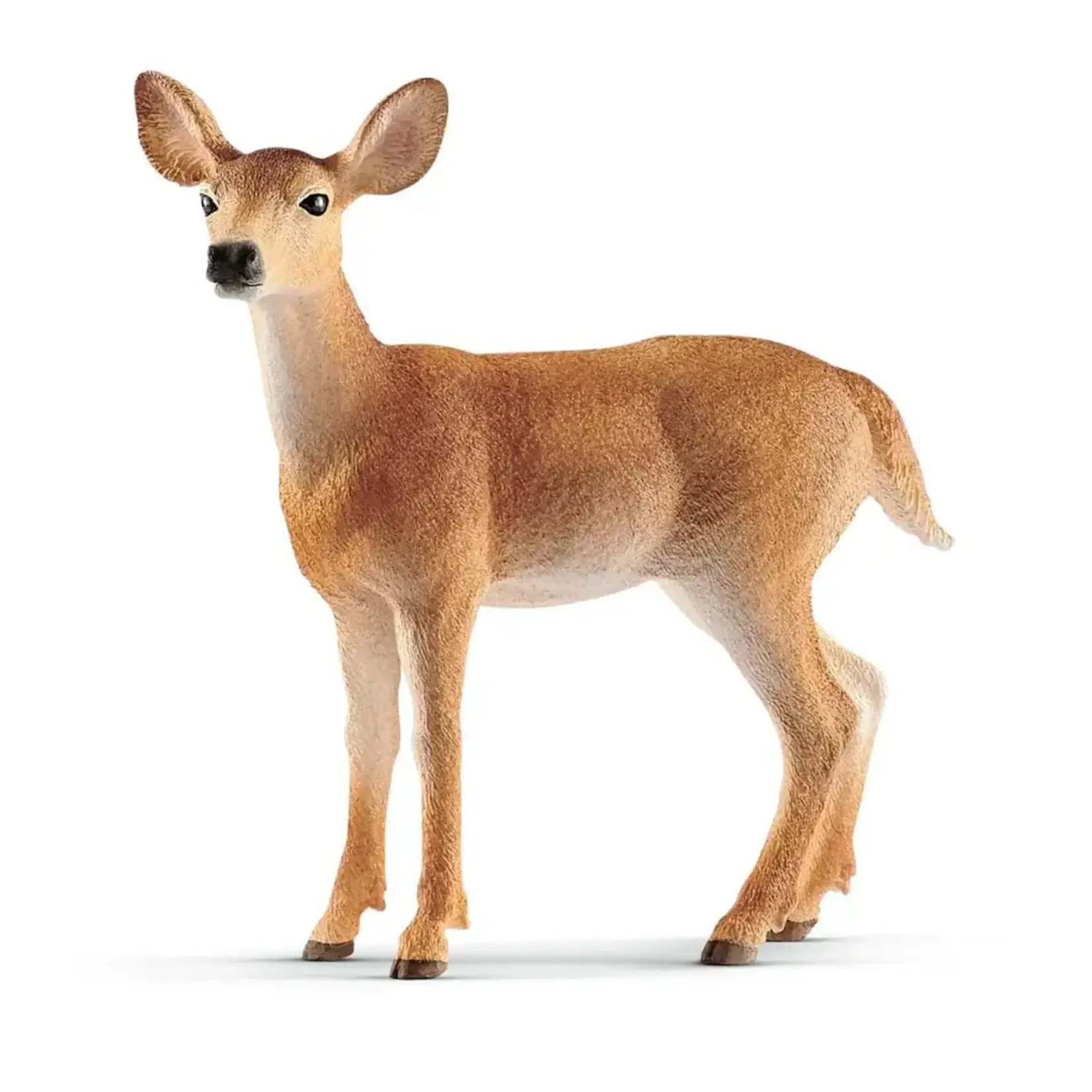 Realistic White Tailed Doe Figure by Schleich