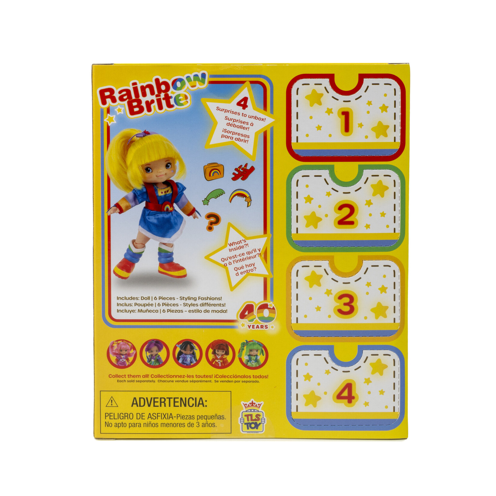 Rainbow Brite 5.5In Fashion Doll
