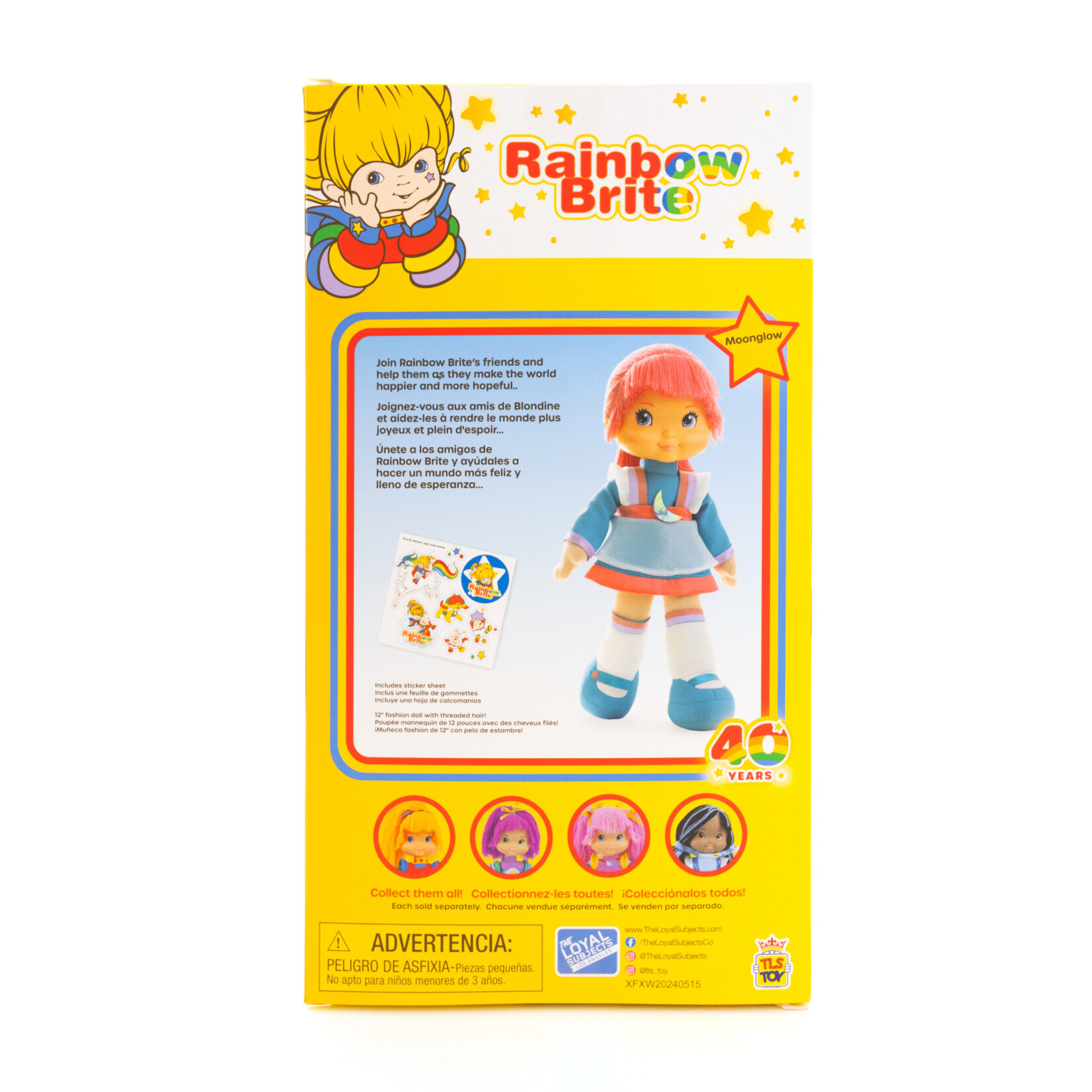 Rainbow Brite 12In Moonglow Doll