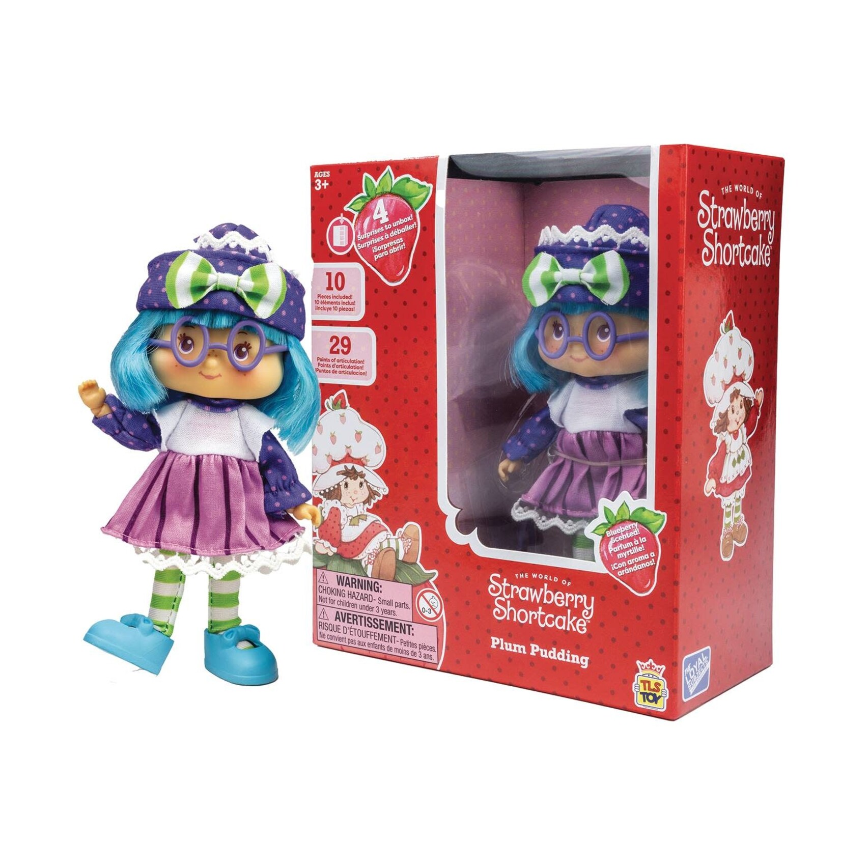 Strawberry Shortcake Plum Pudding 5.5In Fashion Doll