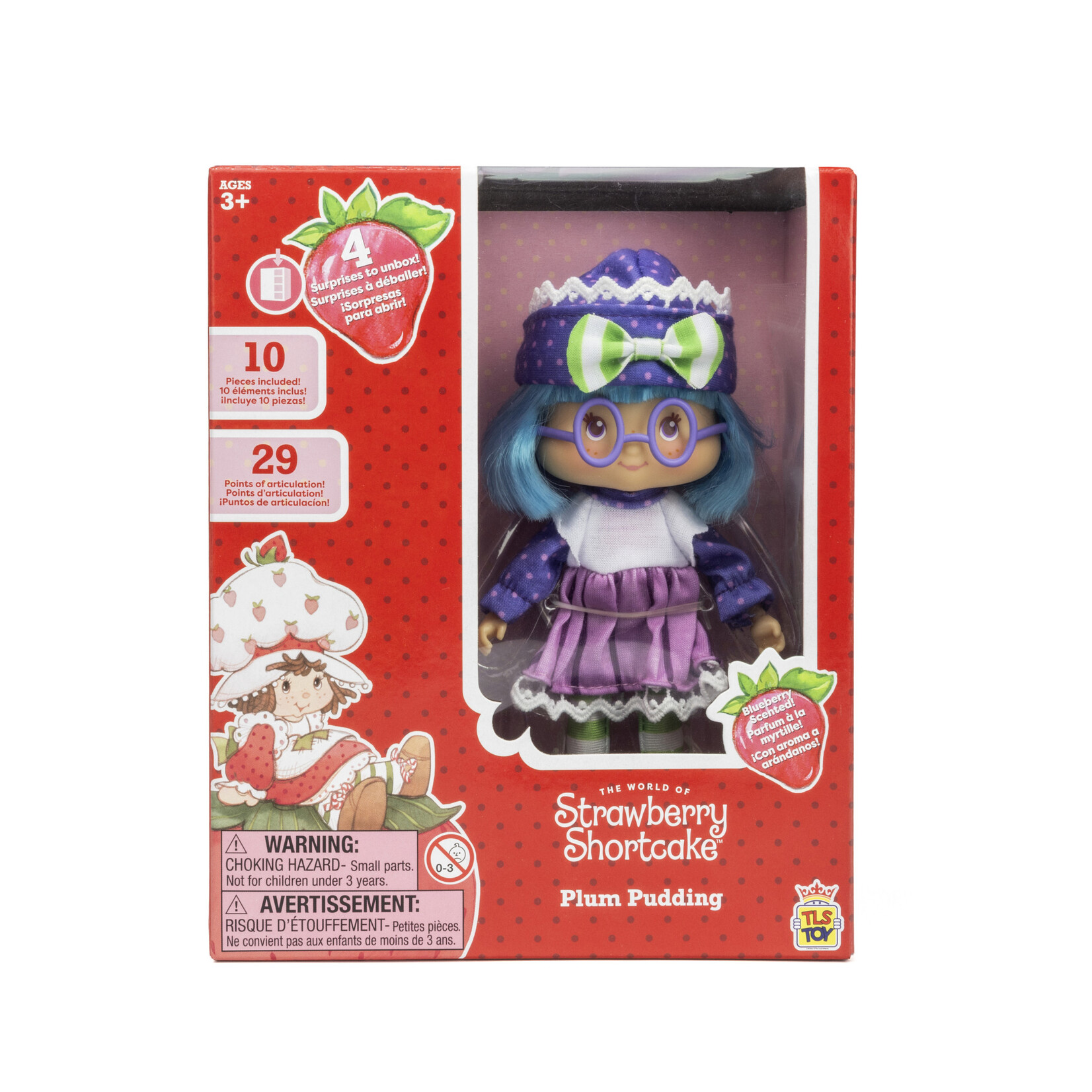Strawberry Shortcake Plum Pudding 5.5In Fashion Doll