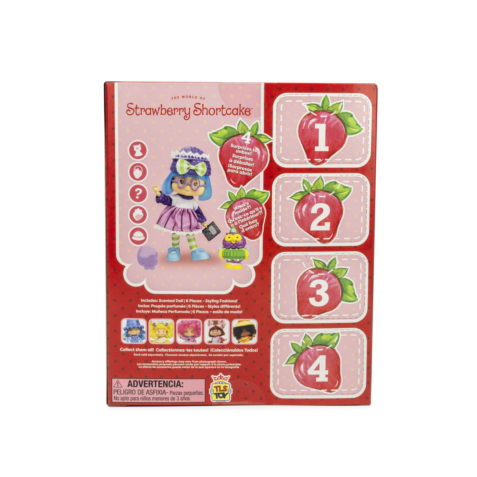 Strawberry Shortcake Plum Pudding 5.5In Fashion Doll