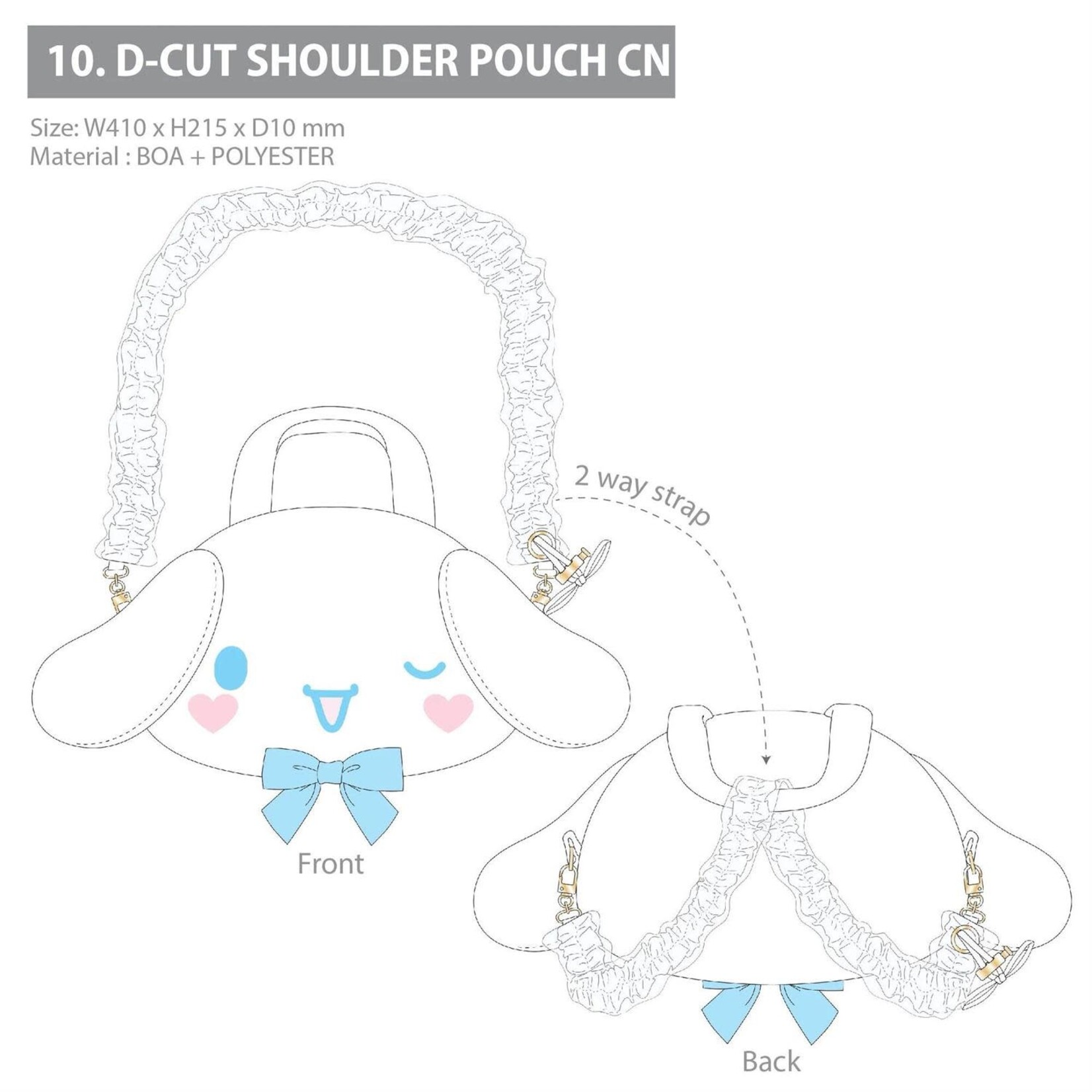 Die Cut Shoulder Pouch Cinnamoroll