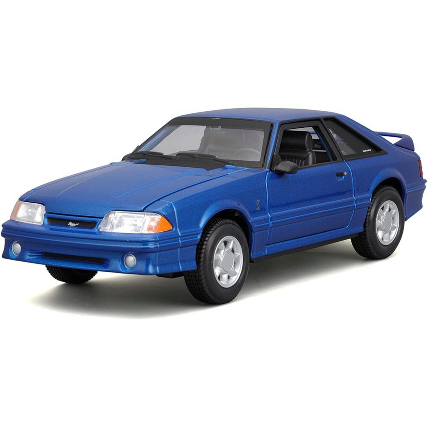 1993 Ford Mustang SVT Cobra in Metallic Blue - Assembly Line Series Diecast Metal Model Kit