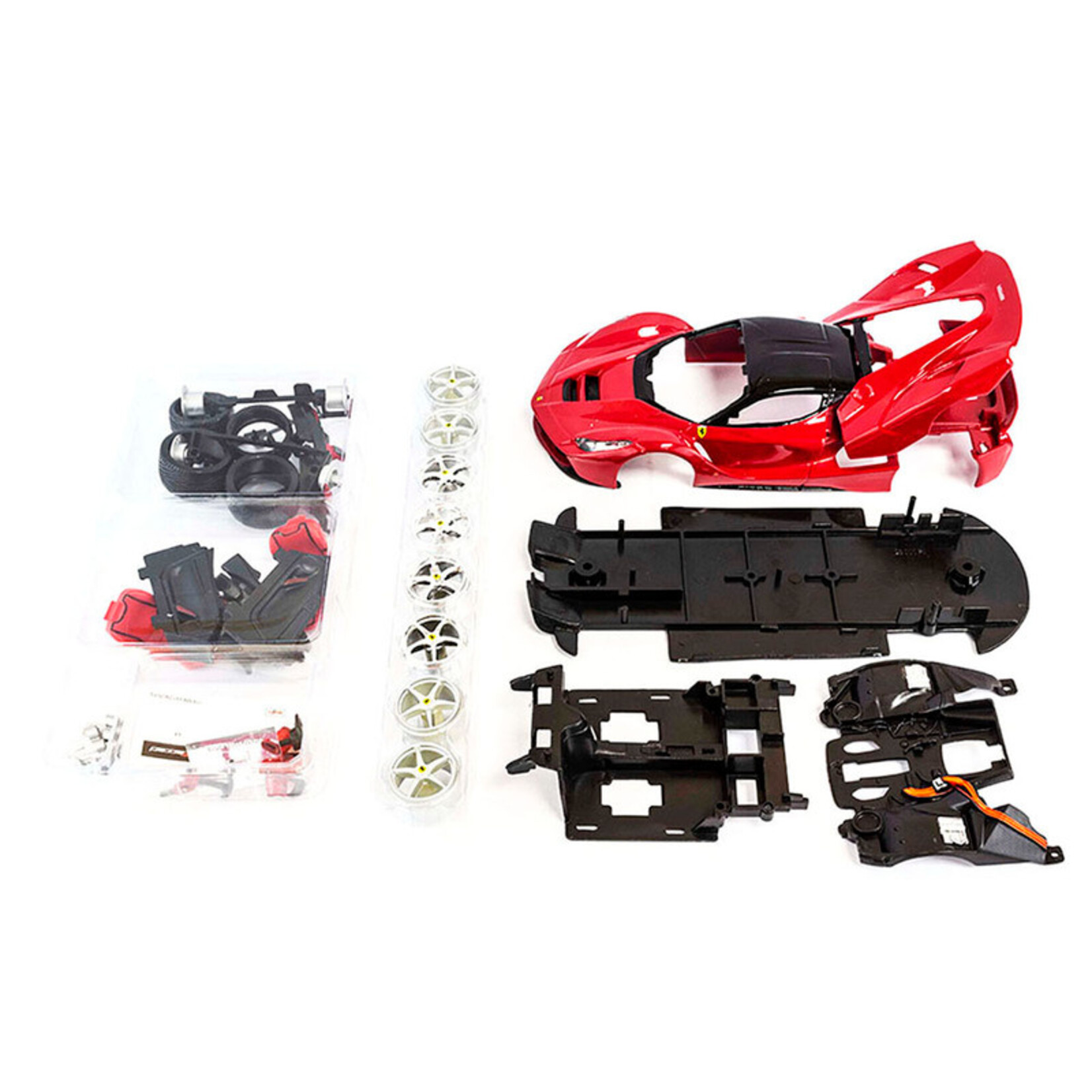1:24 Ferrari  LaFerrari Assembly Line Red Model Kit