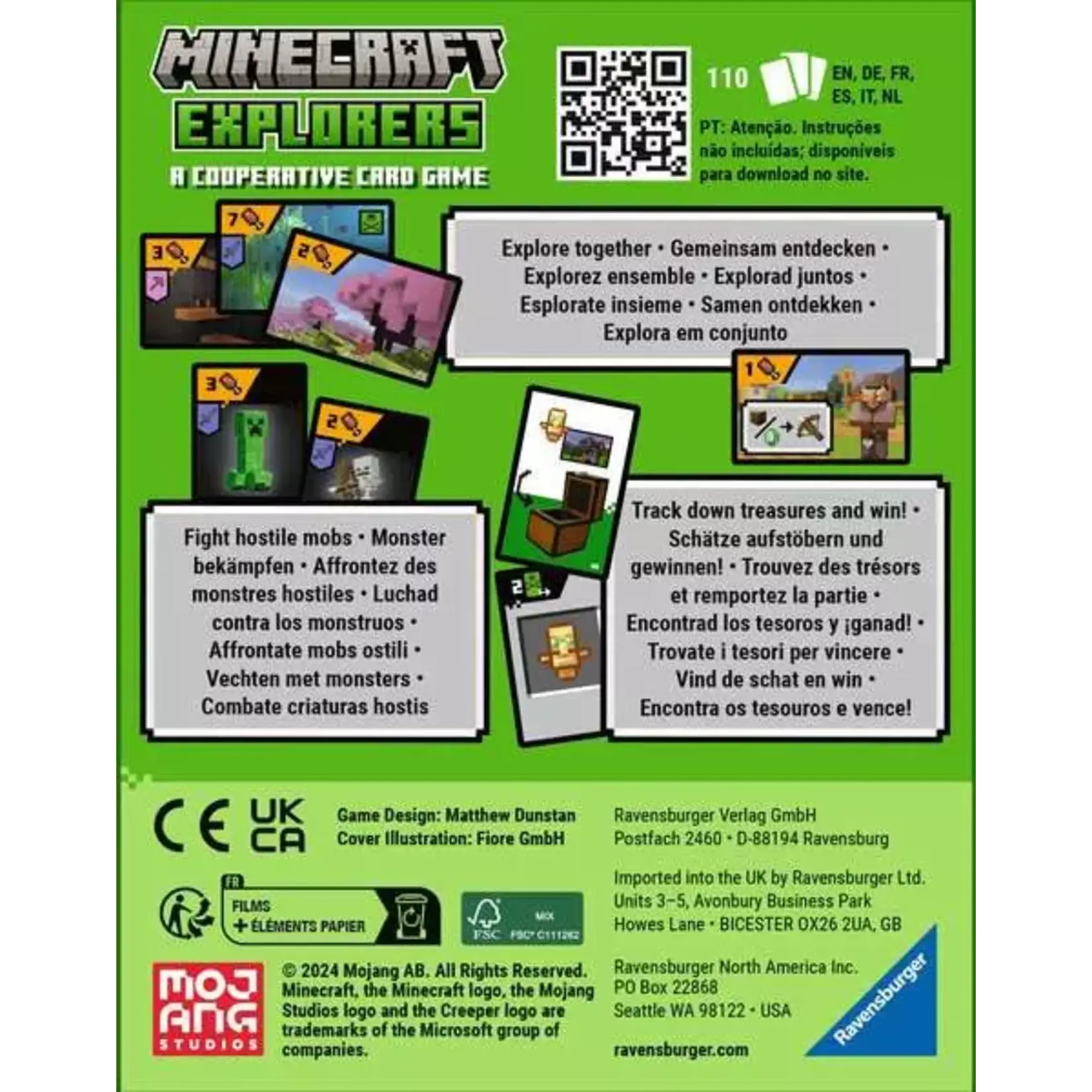 Minecraft Explorers Card Game