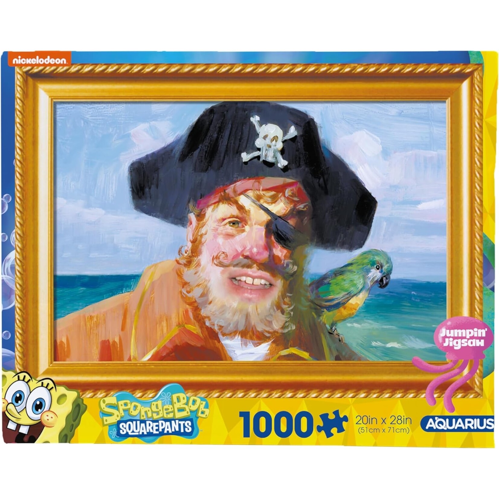 SpongeBob SquarePants Painty The Pirate 1000pc Puzzle