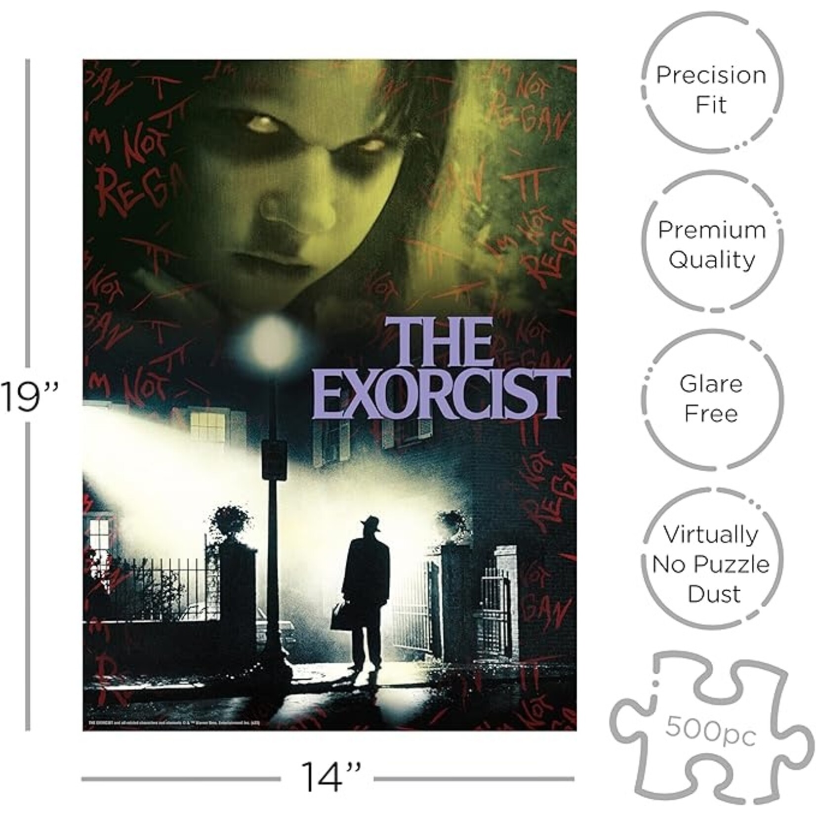 The Exorcist Coffin Box 500 Piece Jigsaw Puzzle