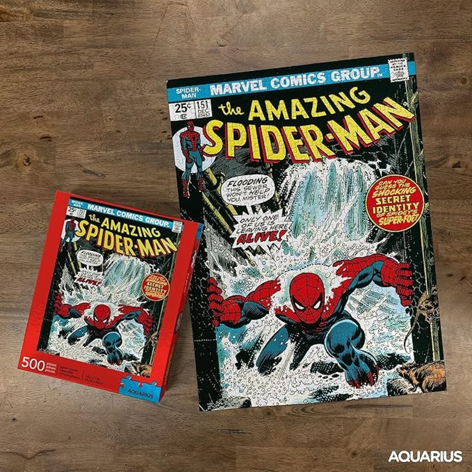 Marvel Spider-Man Cover 500pc Puzzle