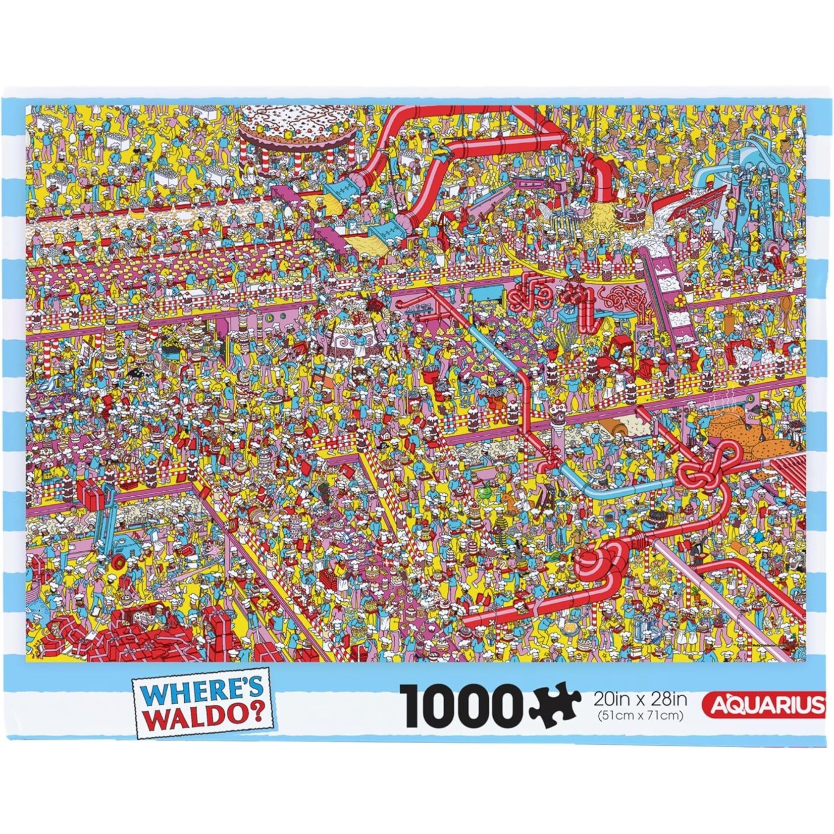 Where's Waldo Cake Factory 1000pc Puzzle