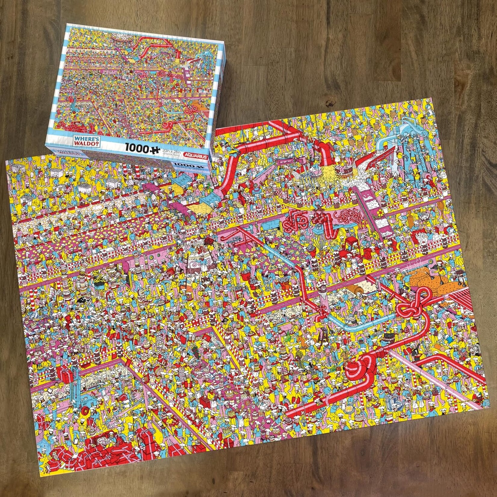 Where's Waldo Cake Factory 1000pc Puzzle