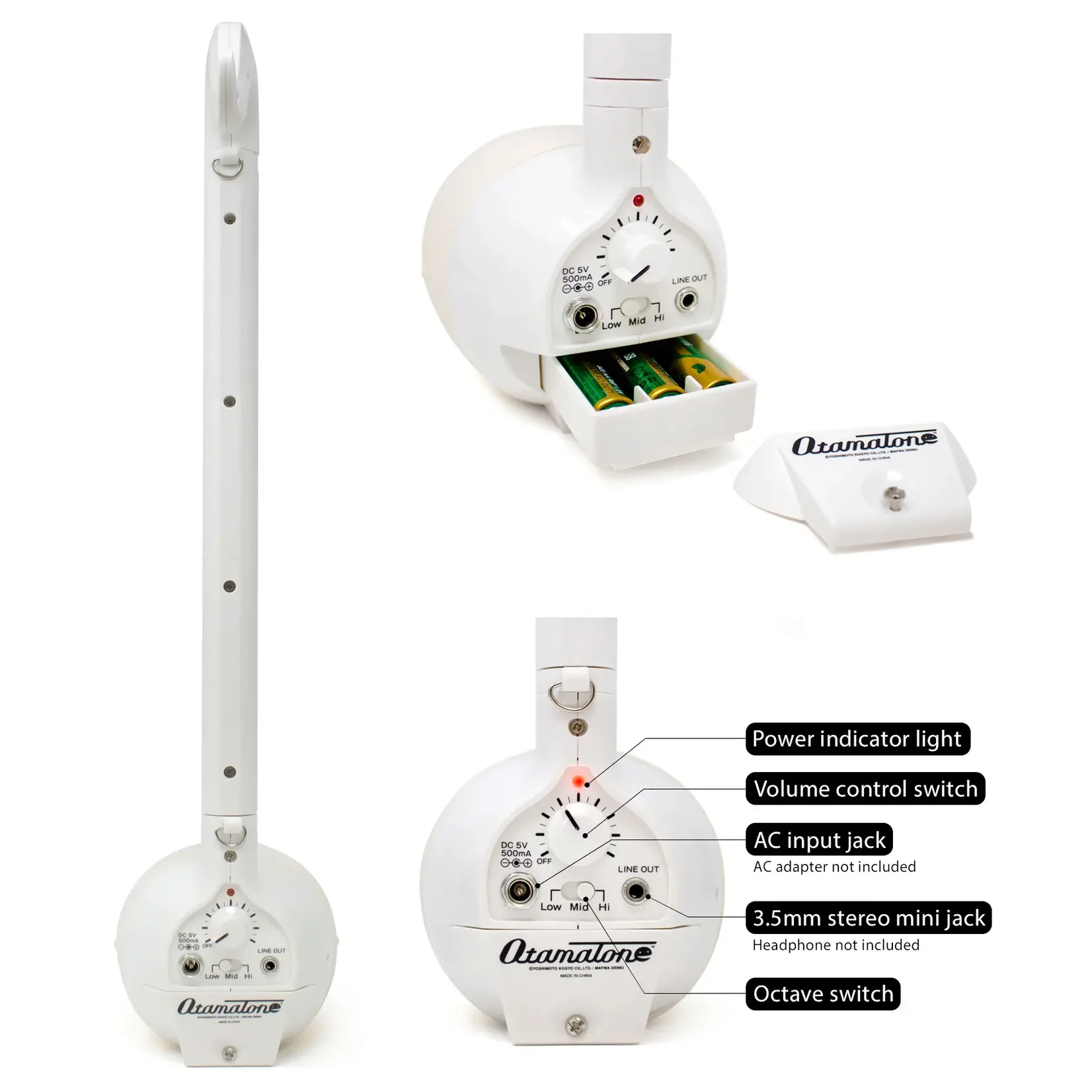 Otamatone English Deluxe White