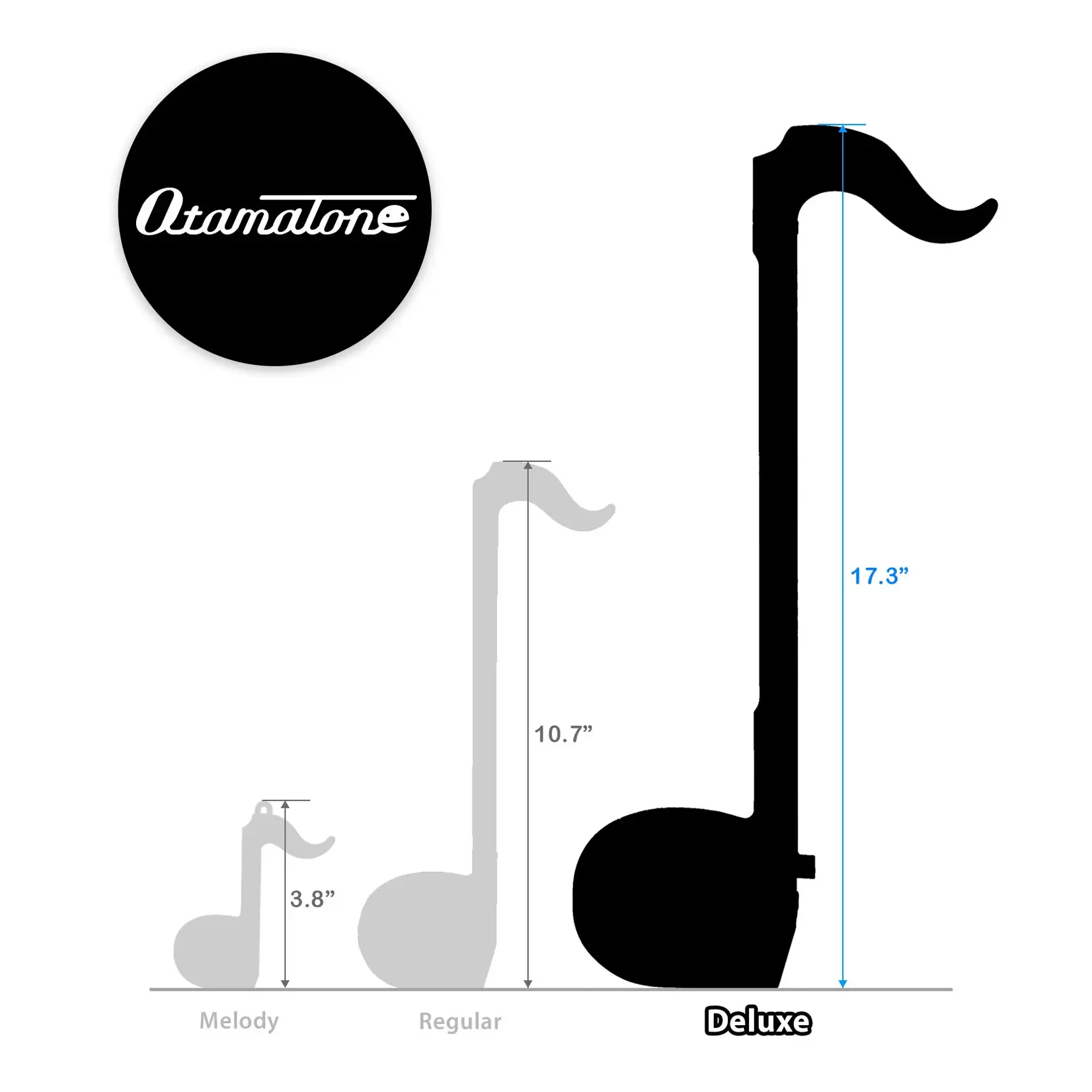 Otamatone English Deluxe Black