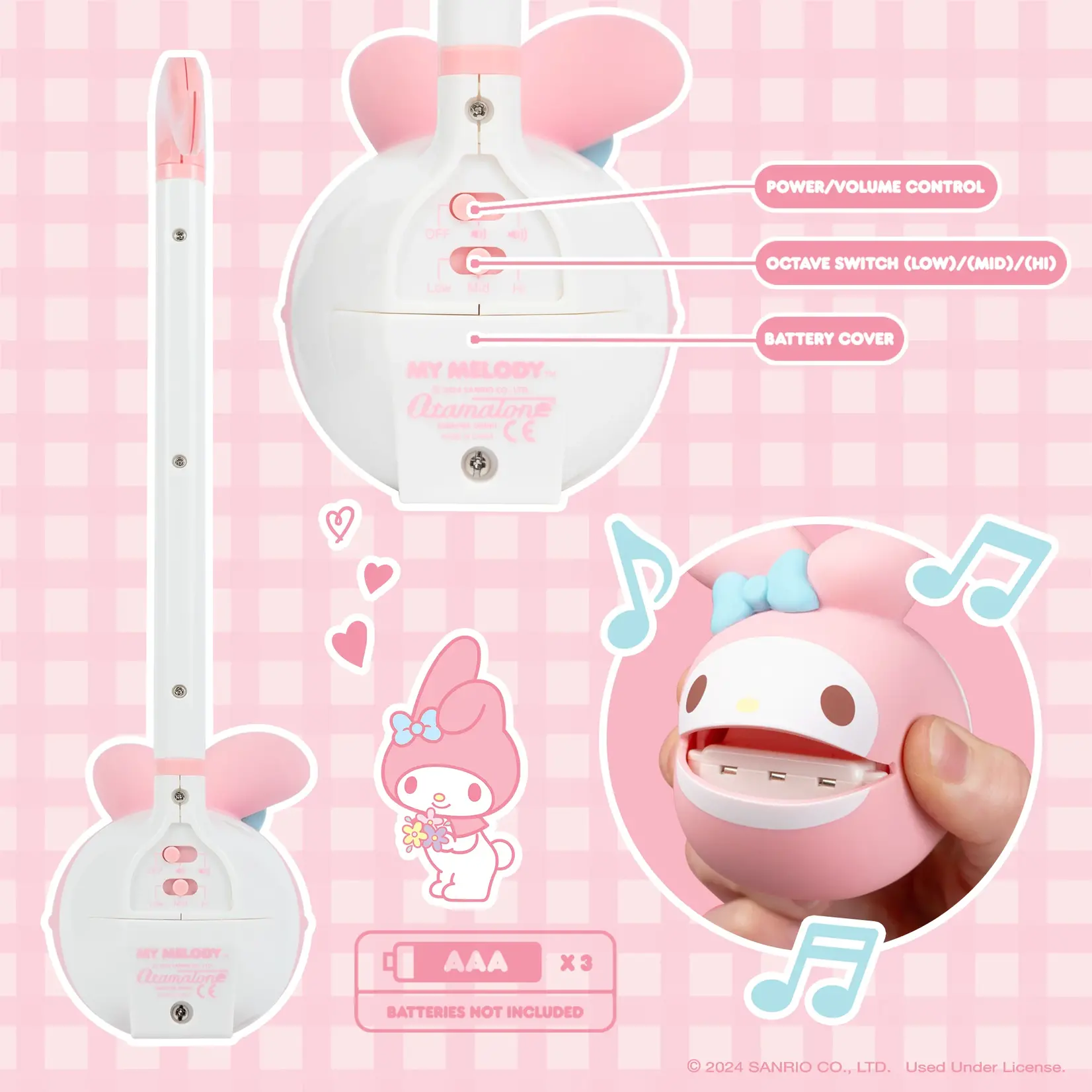 Otamatone Sanrio [My Melody]