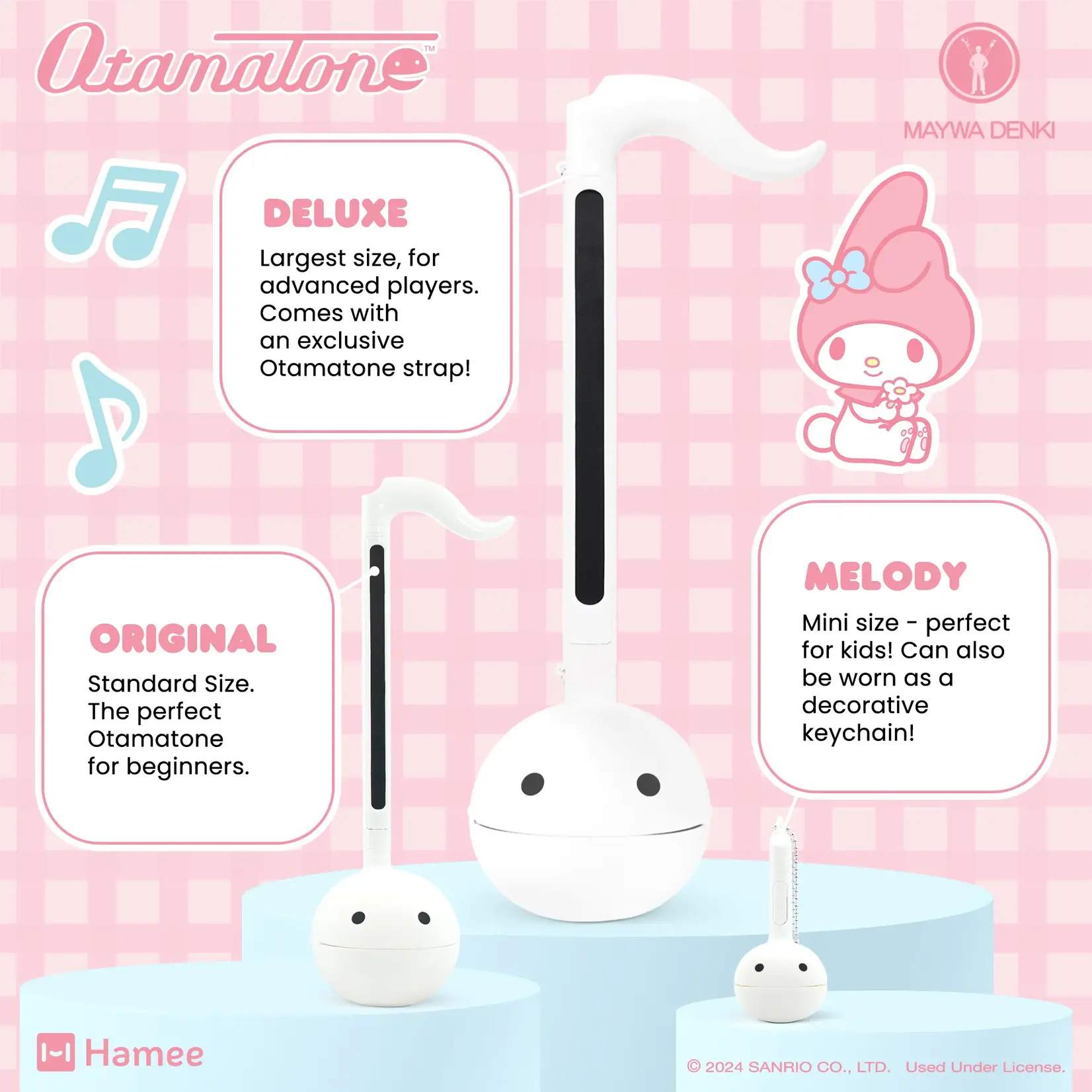 Otamatone Sanrio [My Melody]