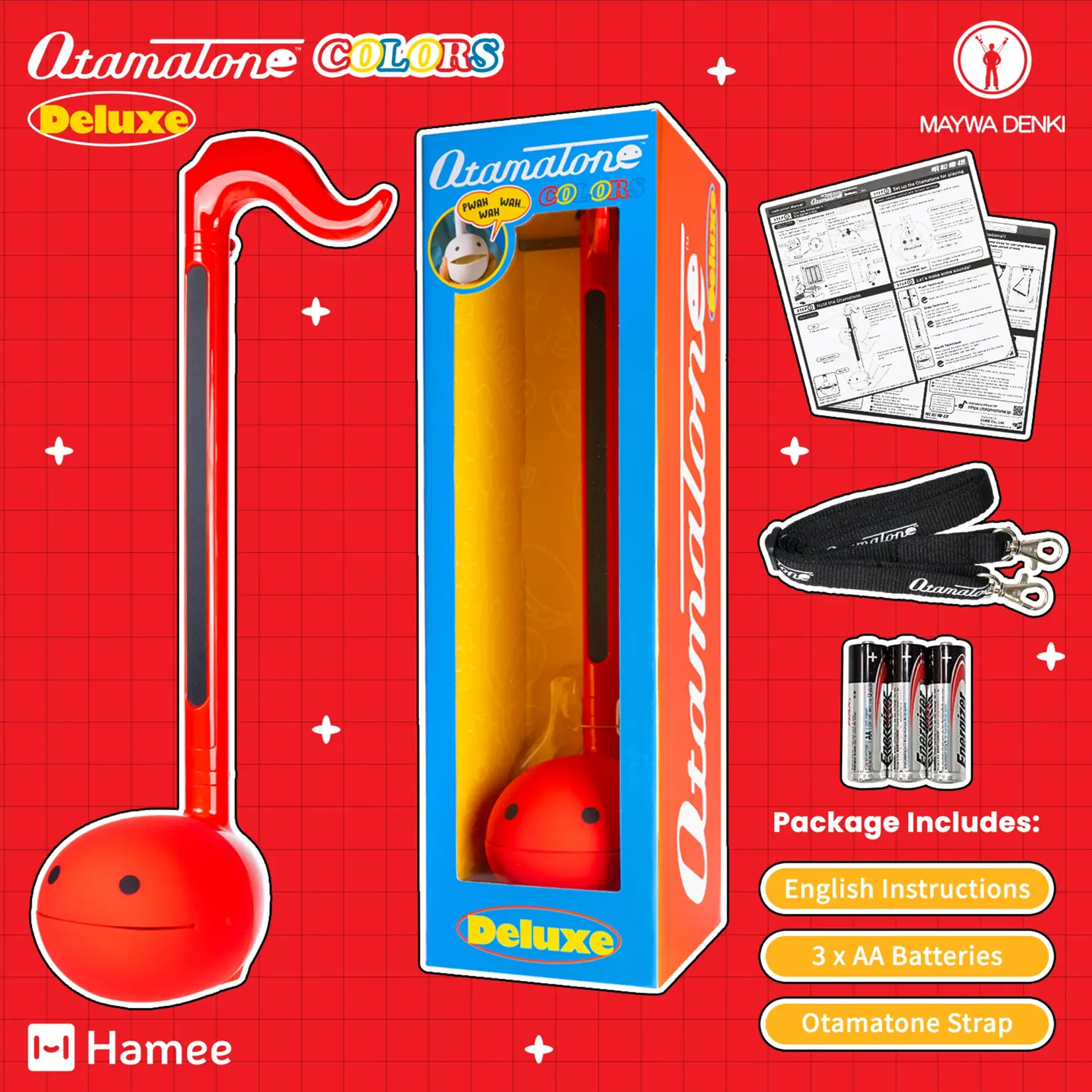 Otamatone Deluxe [Red]
