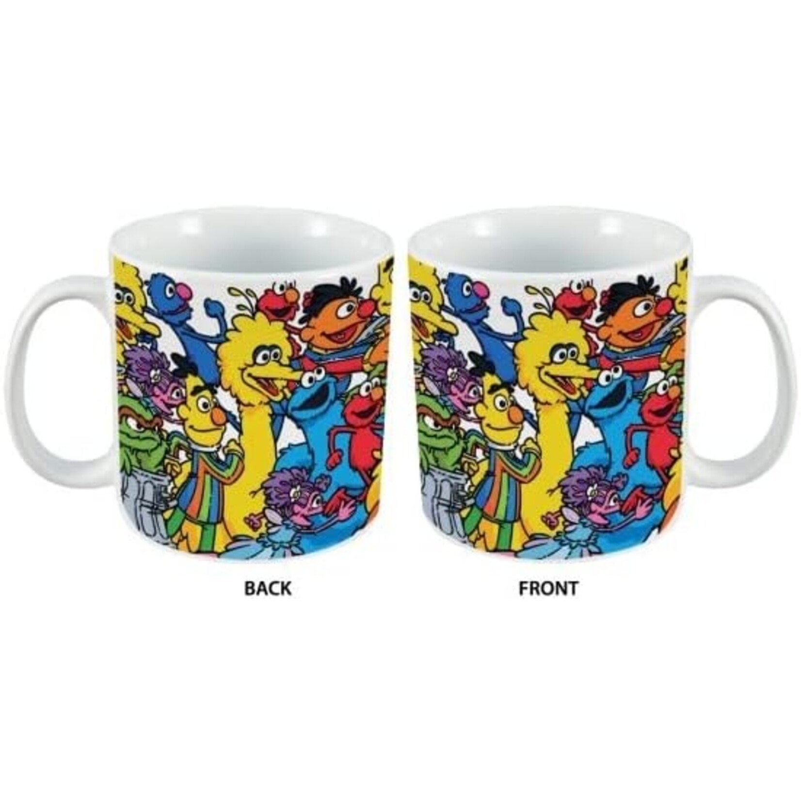 Sesame Friends 20 oz. Ceramic Mug