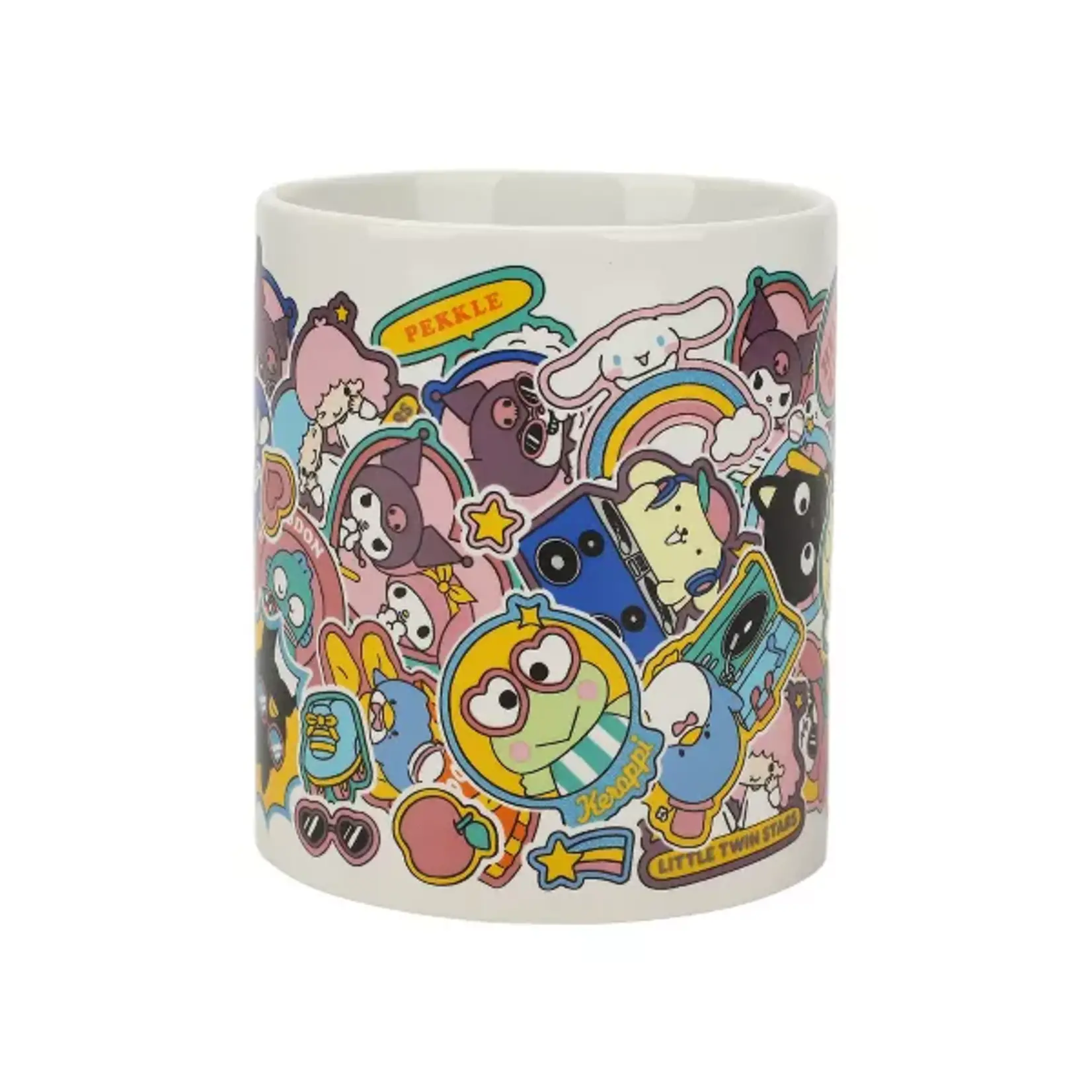 Hello Kitty & Friends Sticker Collection 16 oz. Ceramic Mug