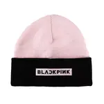 BLACKPINK Embroidered Color Block Beanie