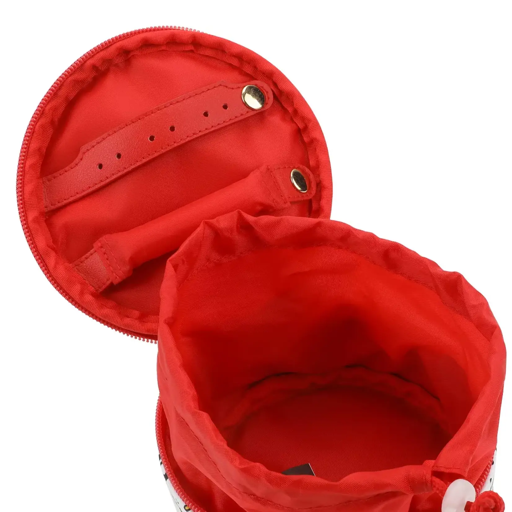 Hello Kitty Round Travel Cosmetic Bag