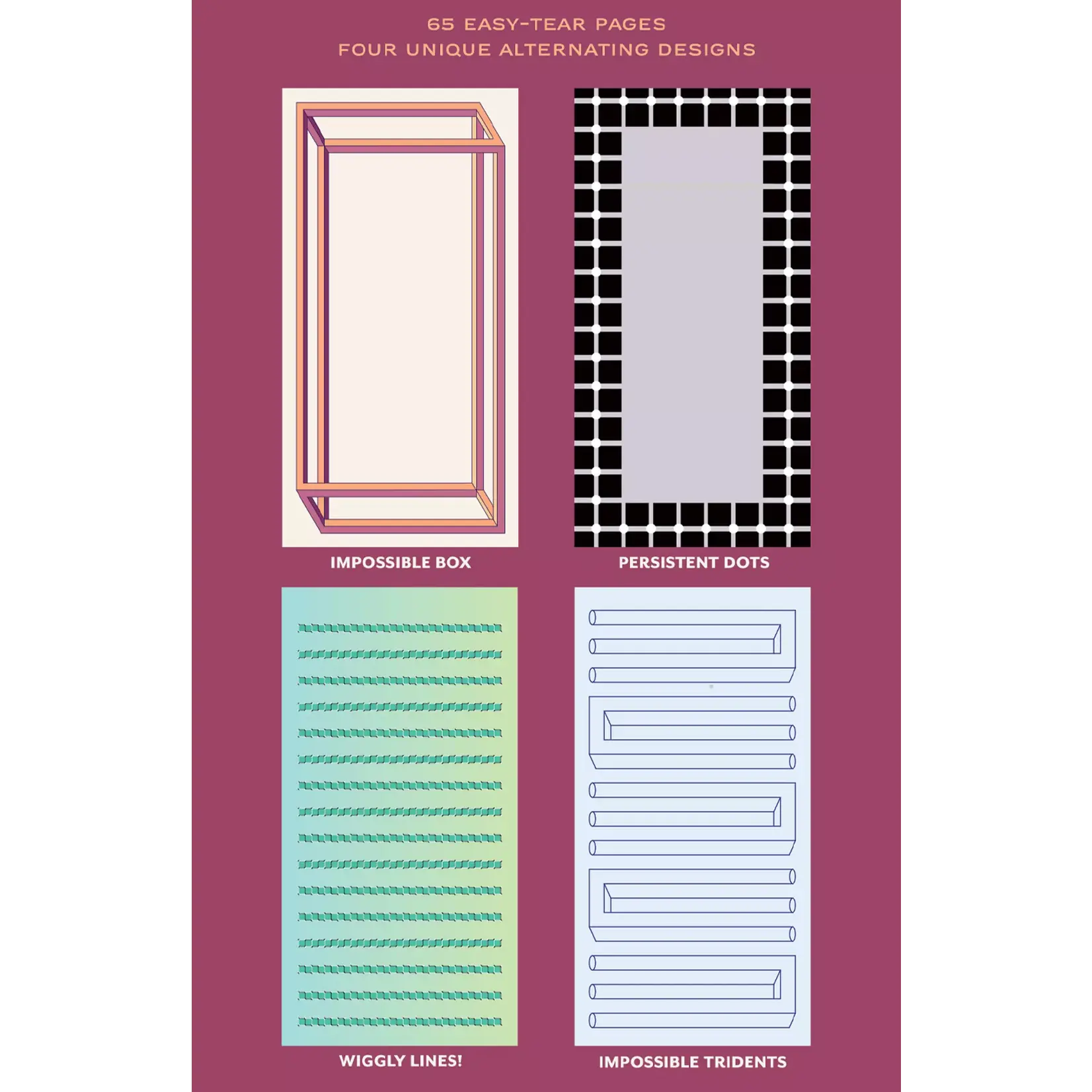 Optical Illusions Notepad