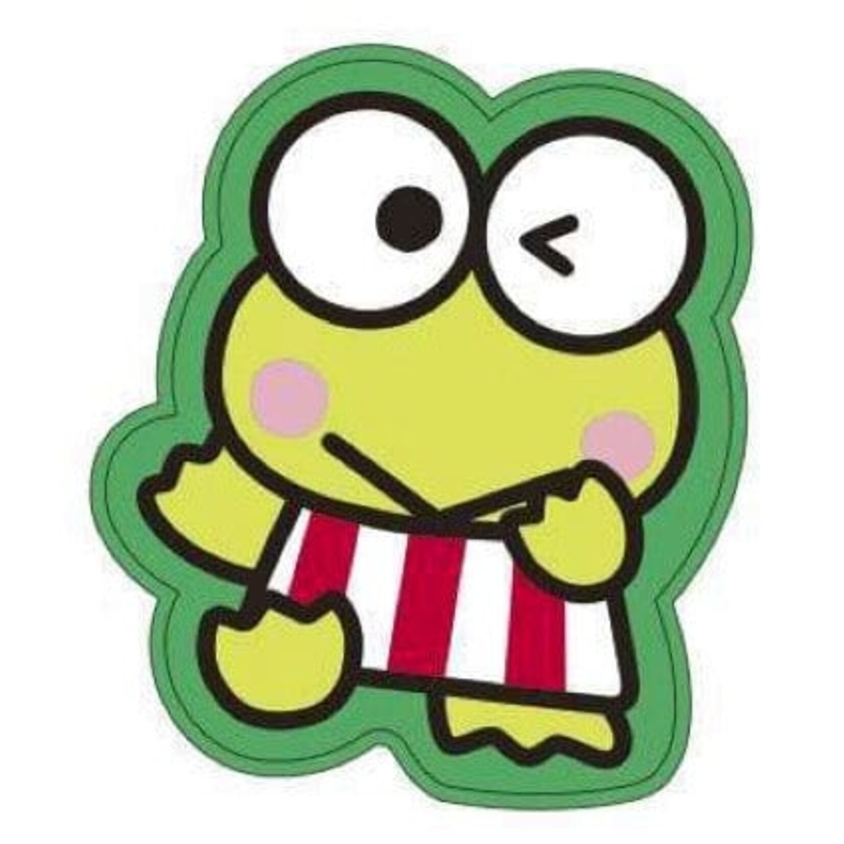 Diecut Rug Pattern Keroppi