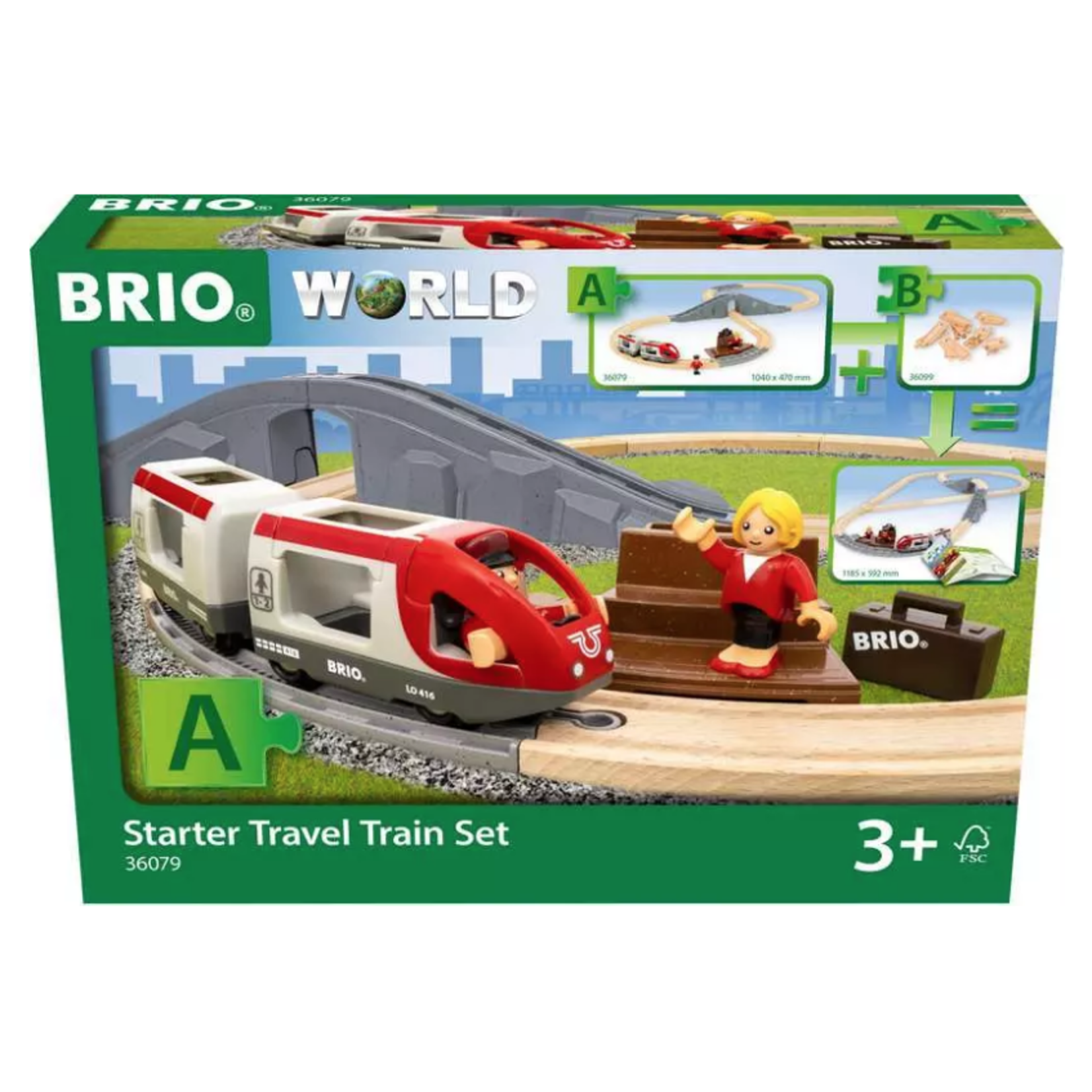 Brio Starter Travel Train Set