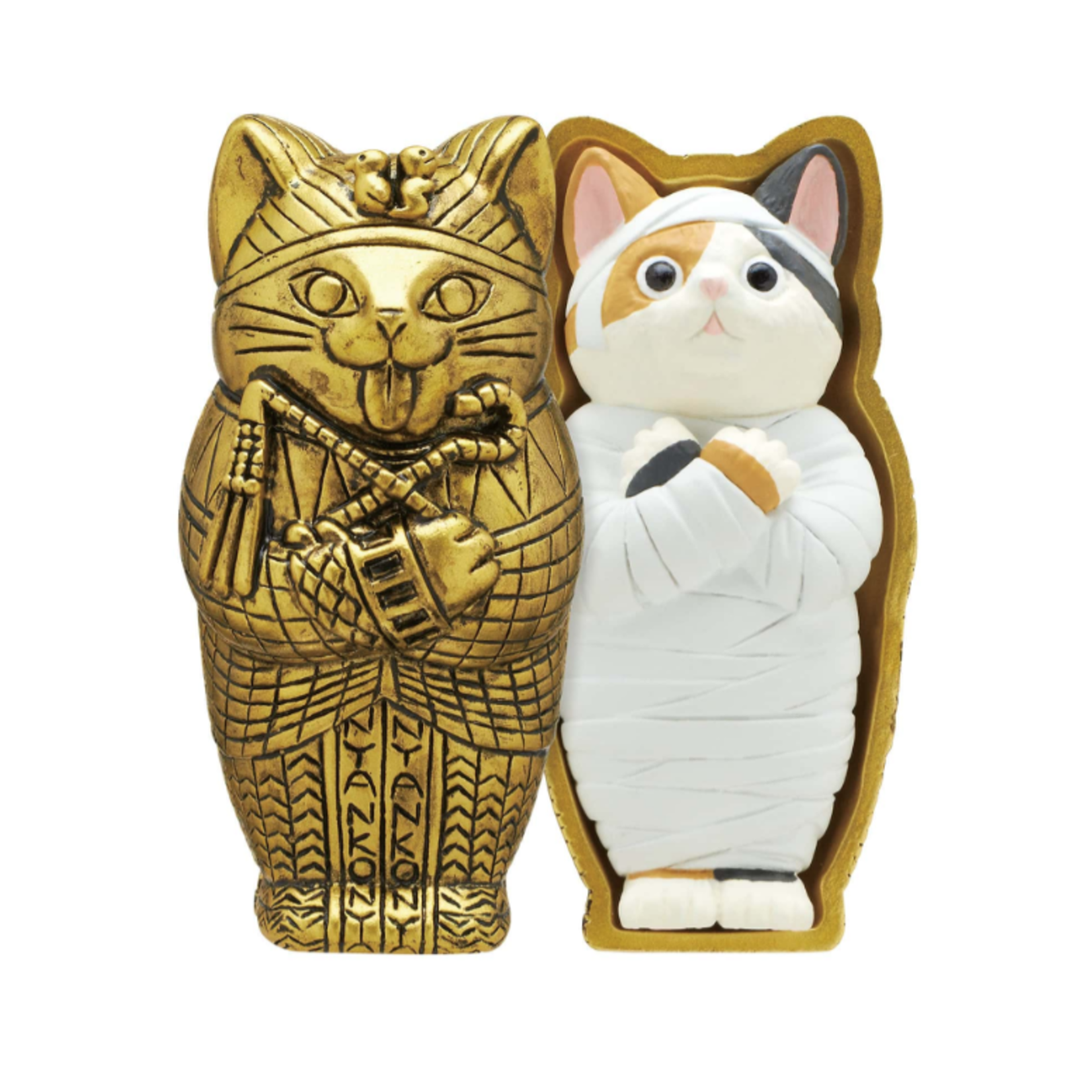 Mummy Cat Surprise Figurine