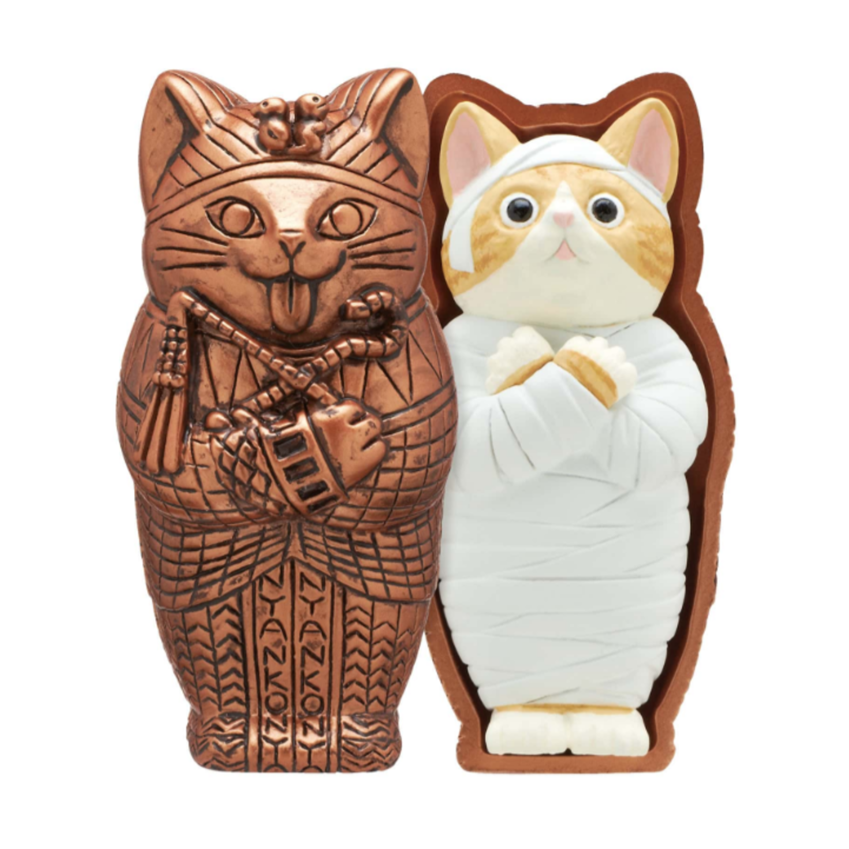 Mummy Cat Surprise Figurine