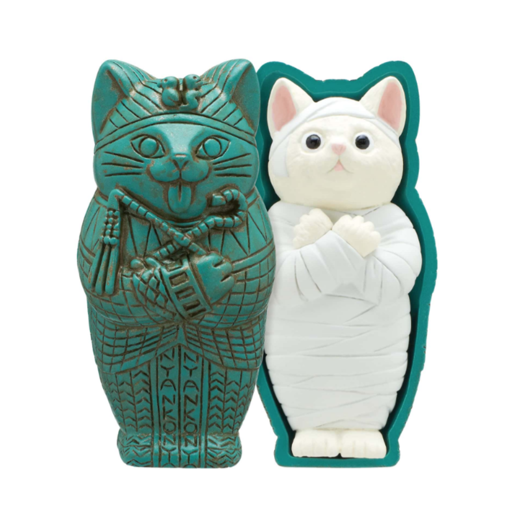 Mummy Cat Surprise Figurine