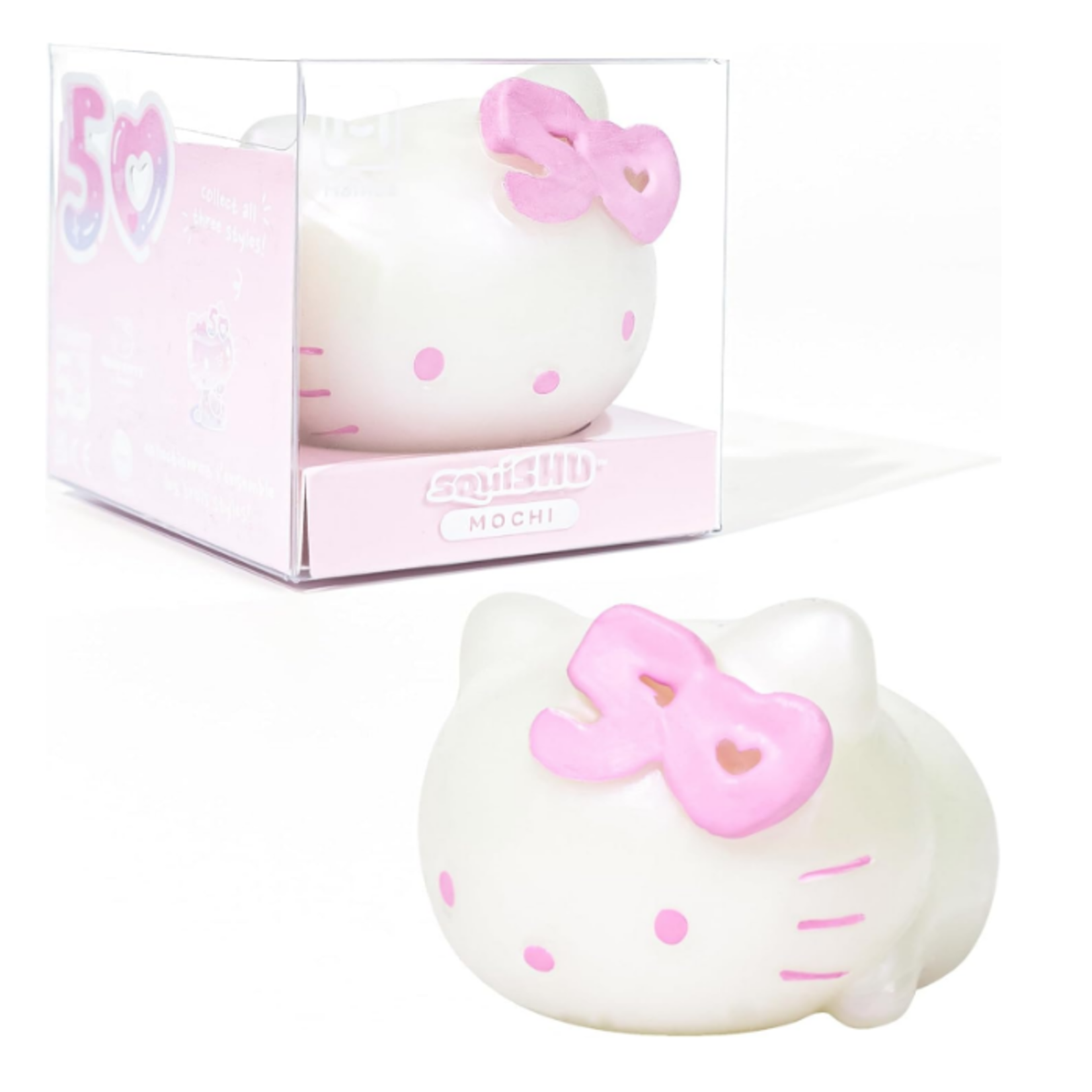 Sanrio Mochi SquiSHU Series 1 Hello Kitty 50th Anniversary Iridescent