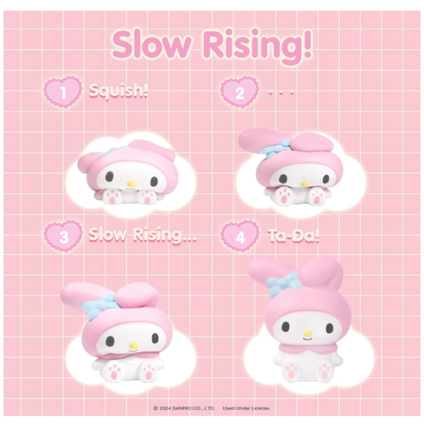 Sanrio Pastel Buddy SquiSHU Series 1 My Melody