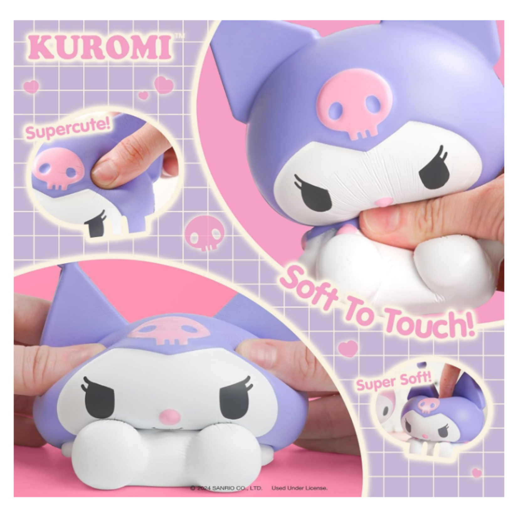 Sanrio Pastel Buddy SquiSHU Series 1 Kuromi