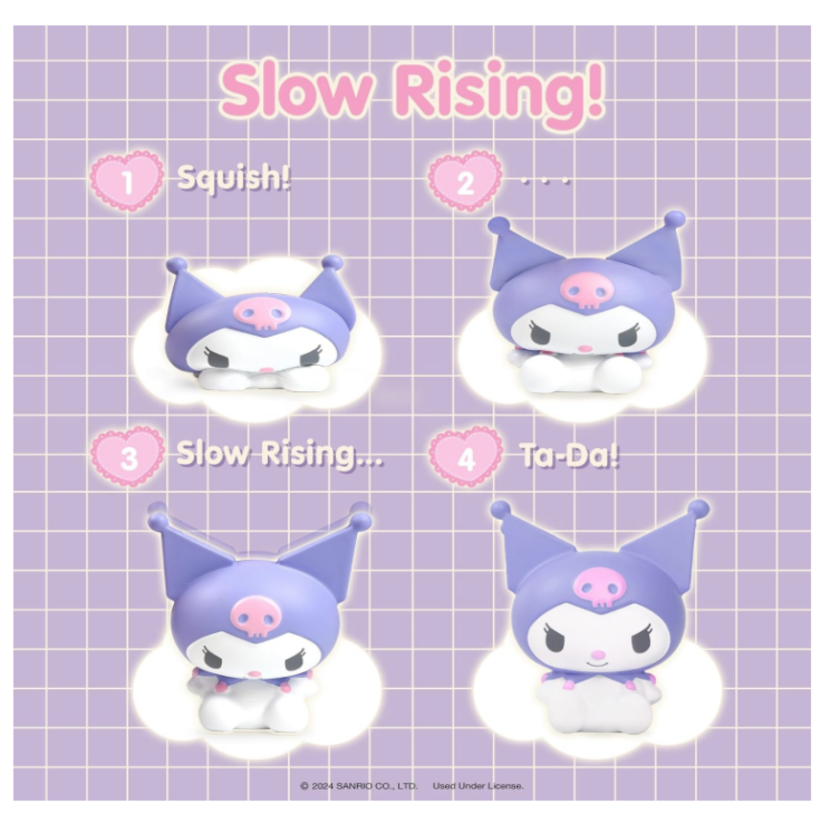 Sanrio Pastel Buddy SquiSHU Series 1 Kuromi