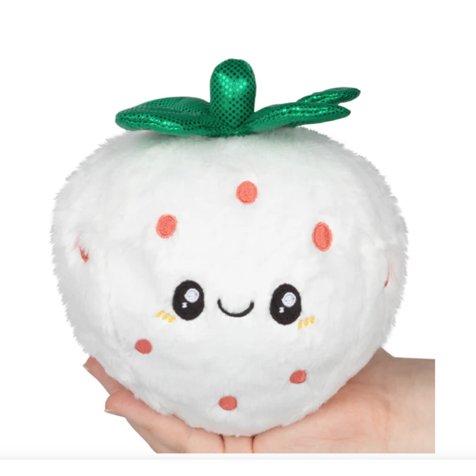 Party Snackers White Strawberry Squishable