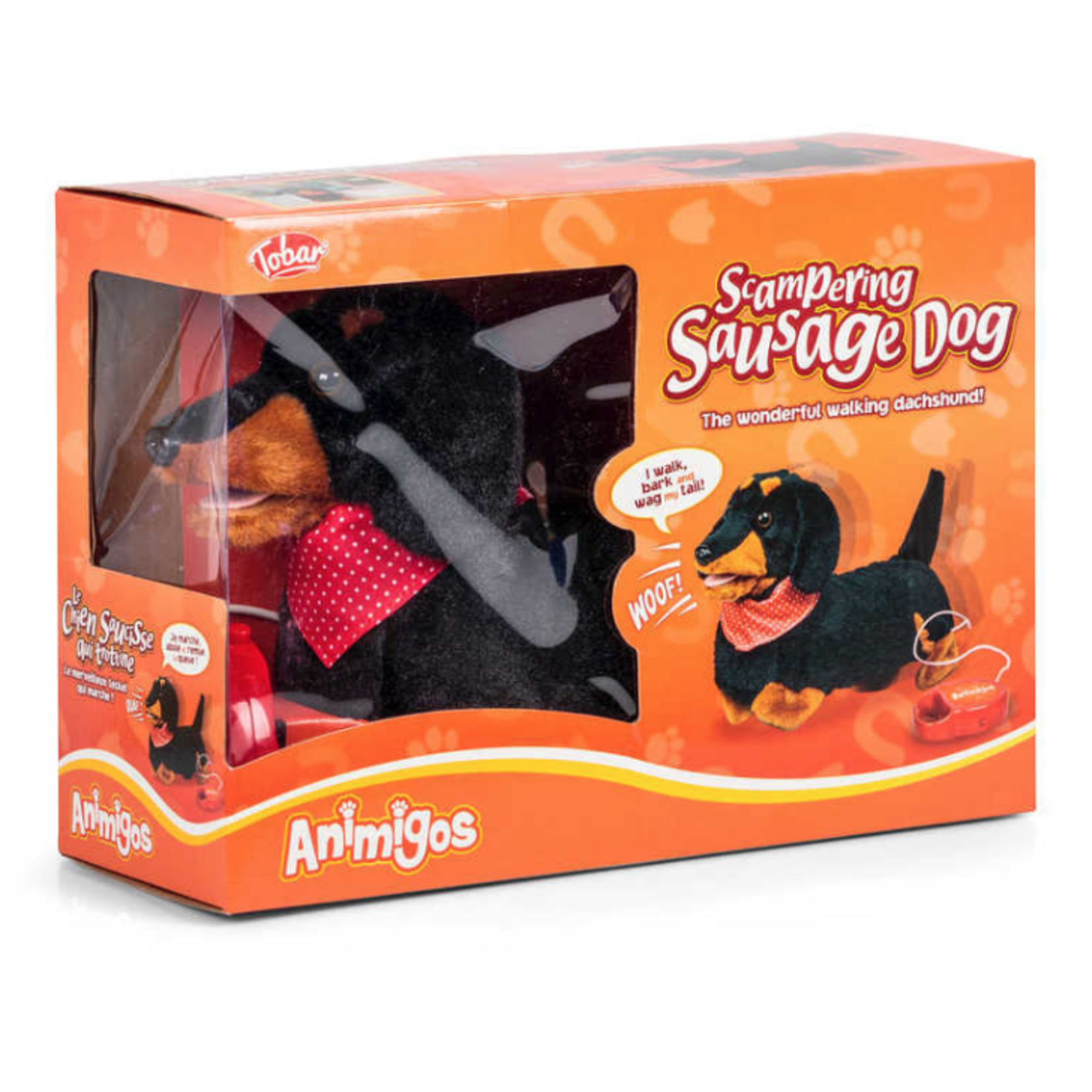 Animigos Scampering Sausage Dog