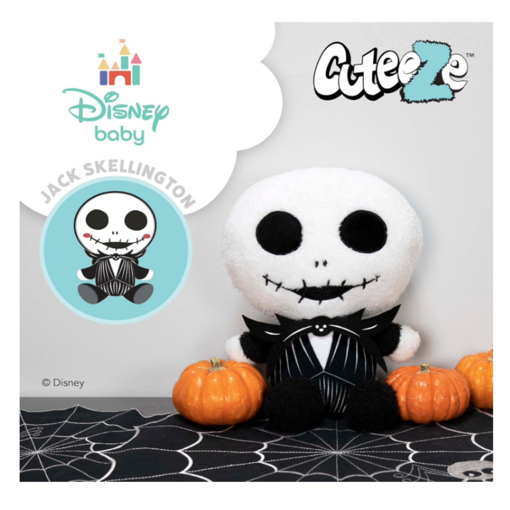 Jack Skellington Cuteeze 12" Plush