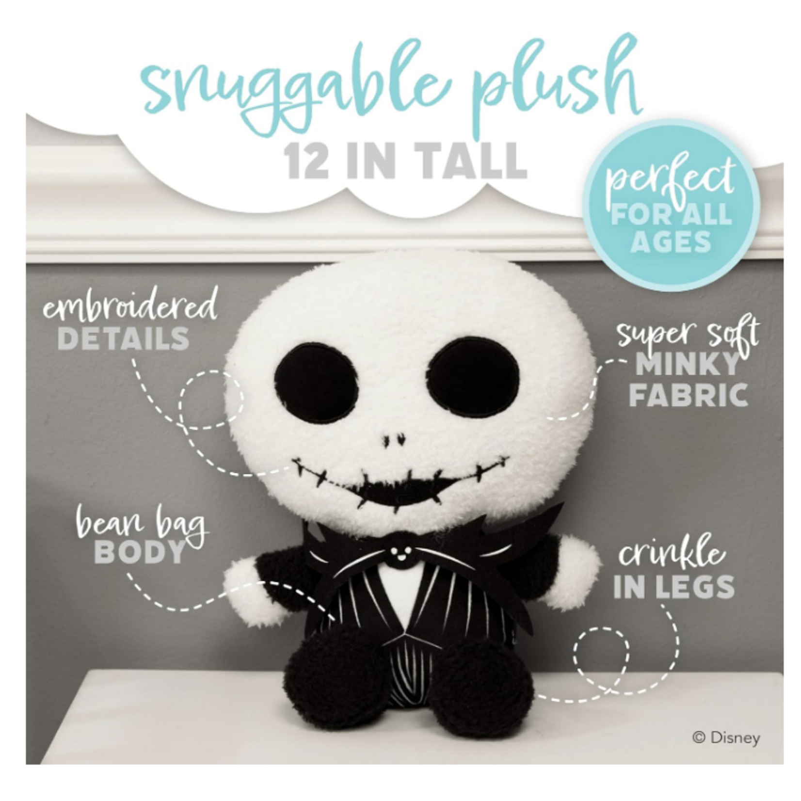 Jack Skellington Cuteeze 12" Plush